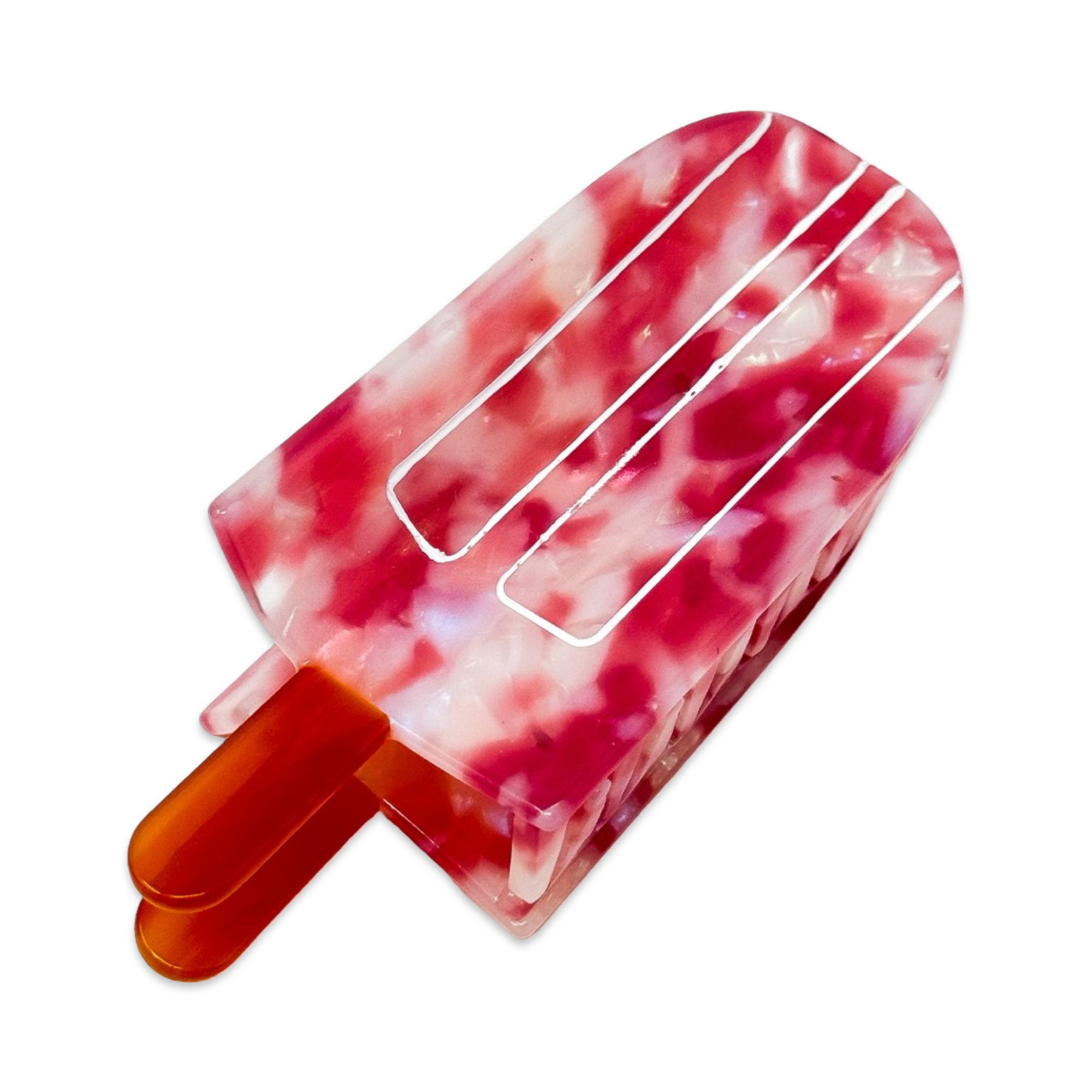 Large Strawberry Cream Paleta Hair Claw