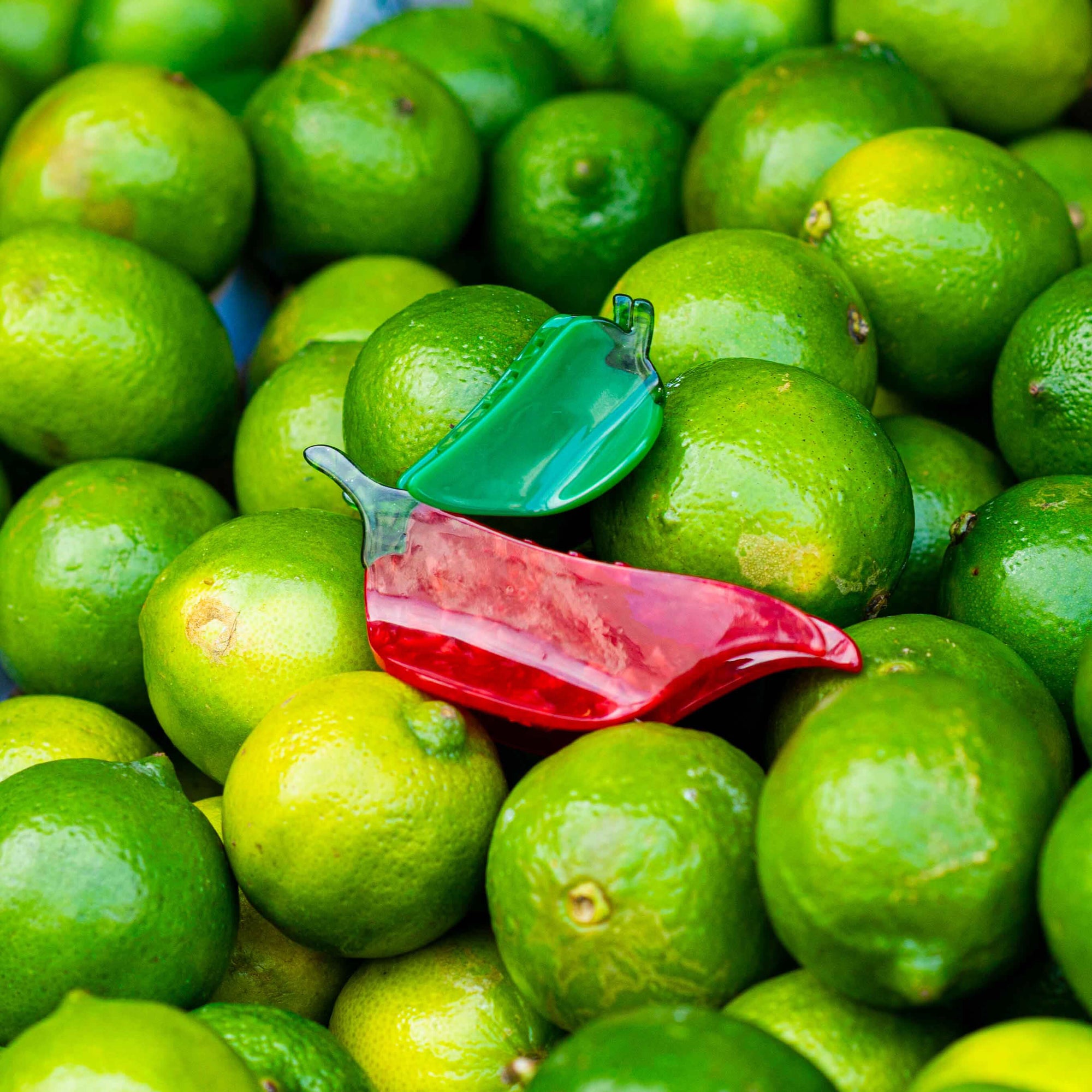 Mini Jalapeño Hair Claw Clip