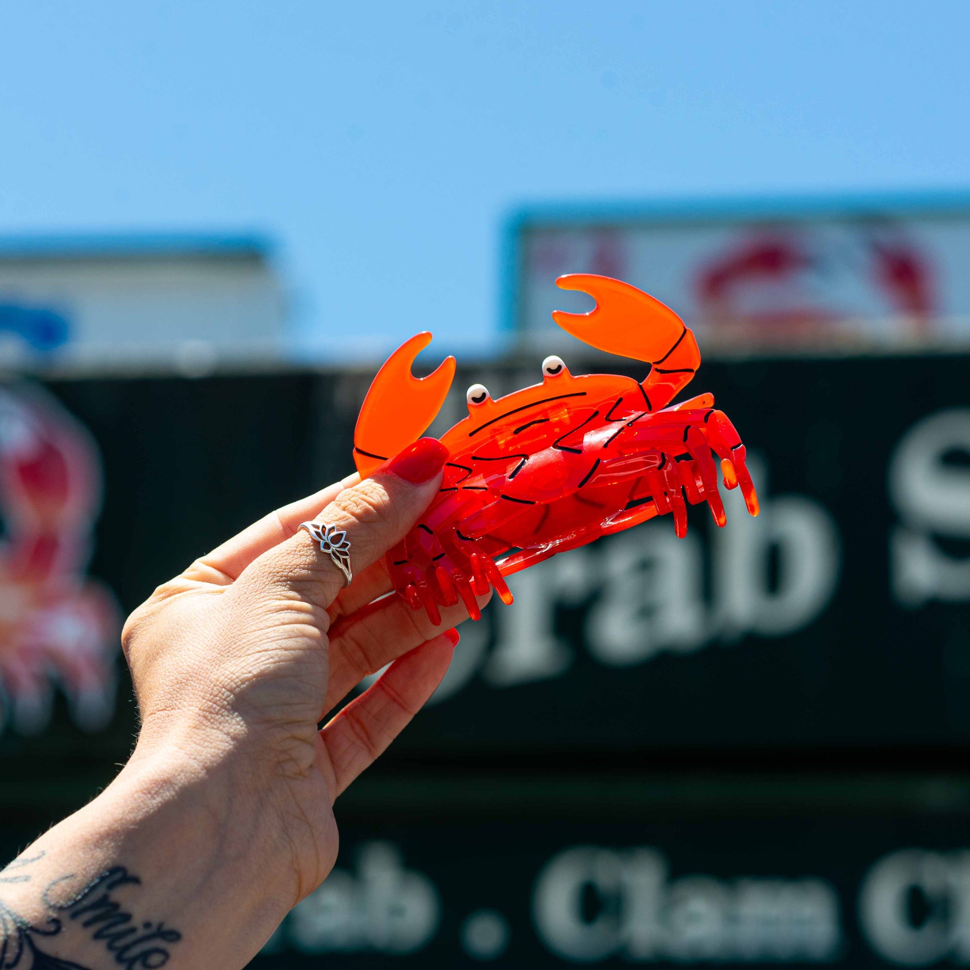 Large Crab Hair Claw Clip