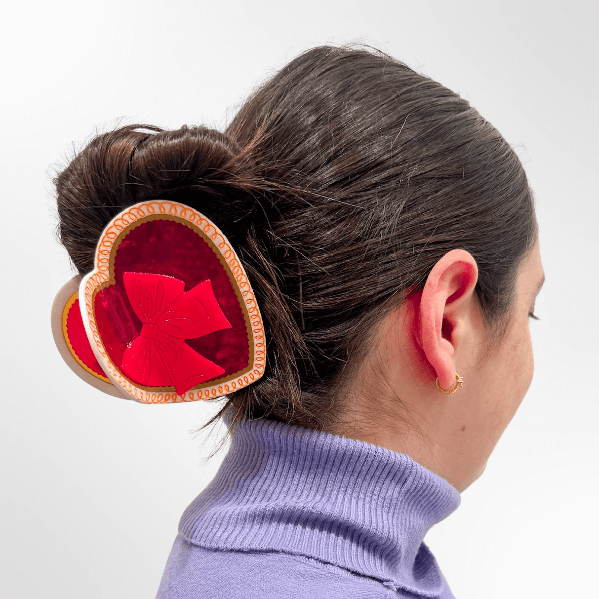 Large Box of Chocolates Hair Claw Clip