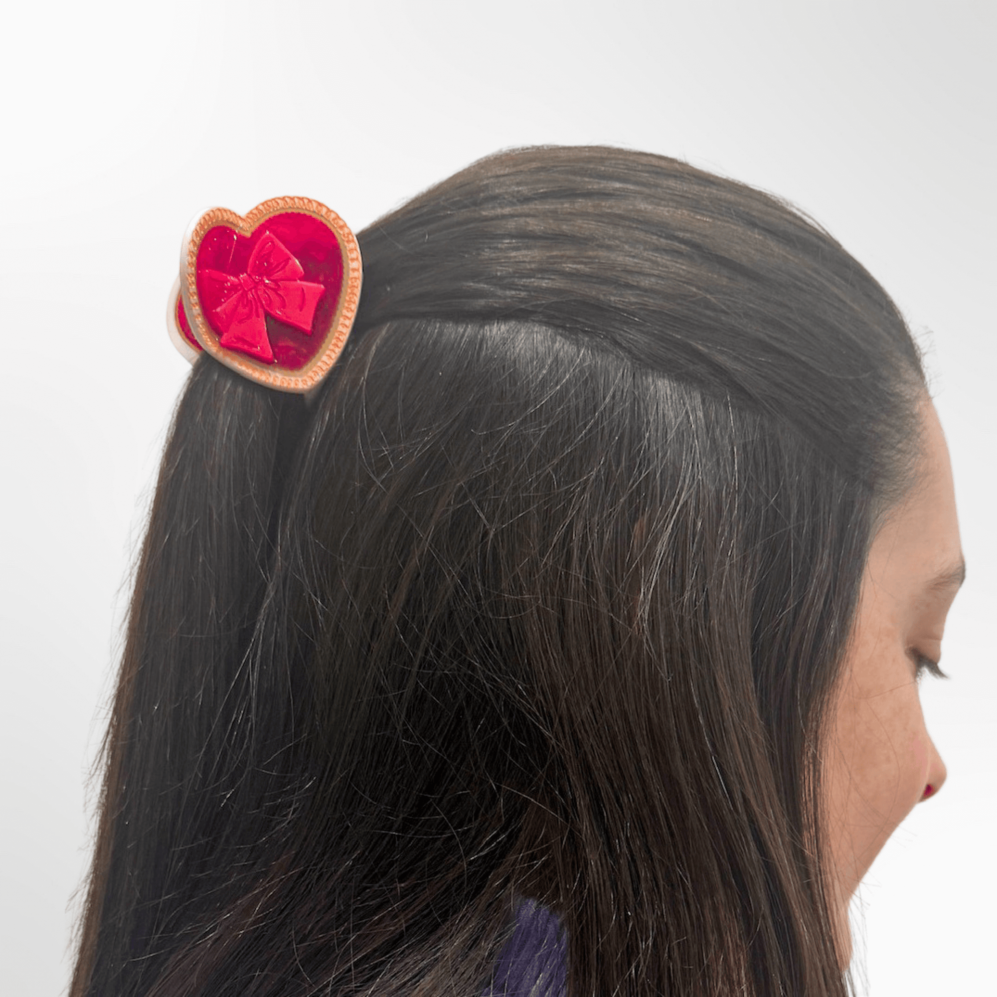 Mini Box of Chocolates Hair Claw Clip