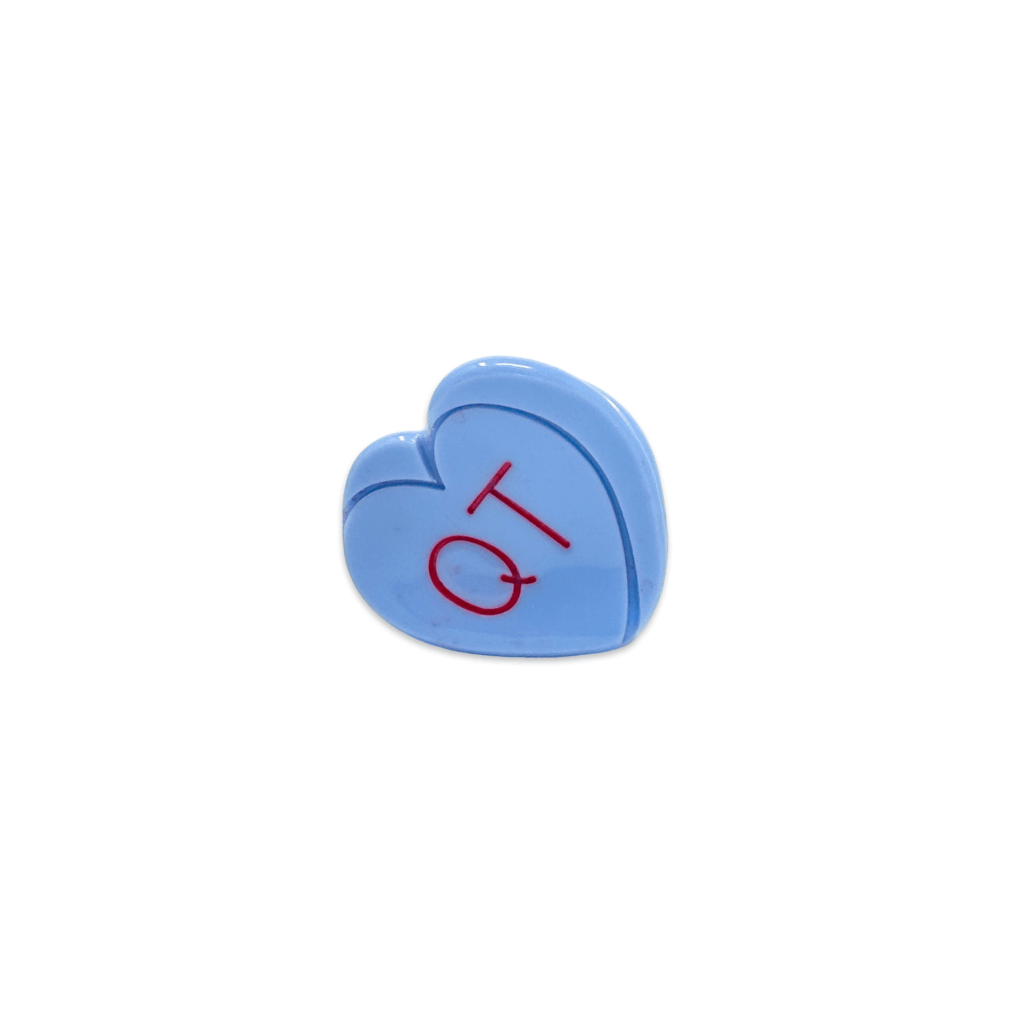 Micro Candy Hearts Hair Claw Clip Set