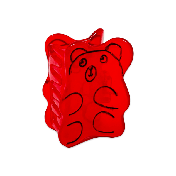 HANGRY&ANGRY ヘアゴム Mini Red Gummy Bear Hair Claw Clip – Jenny Lemons