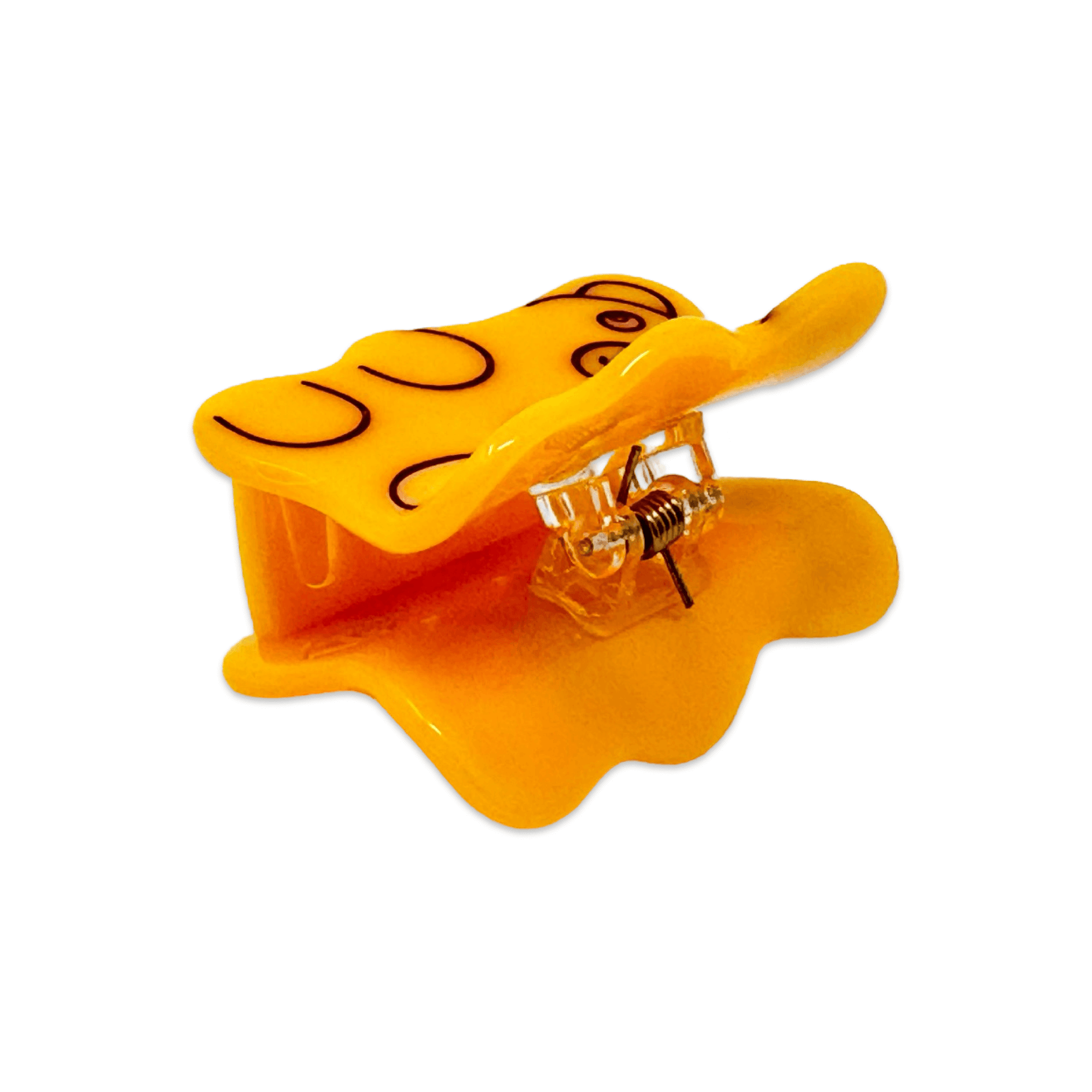 Mini Yellow Gummy Bear Hair Claw Clip