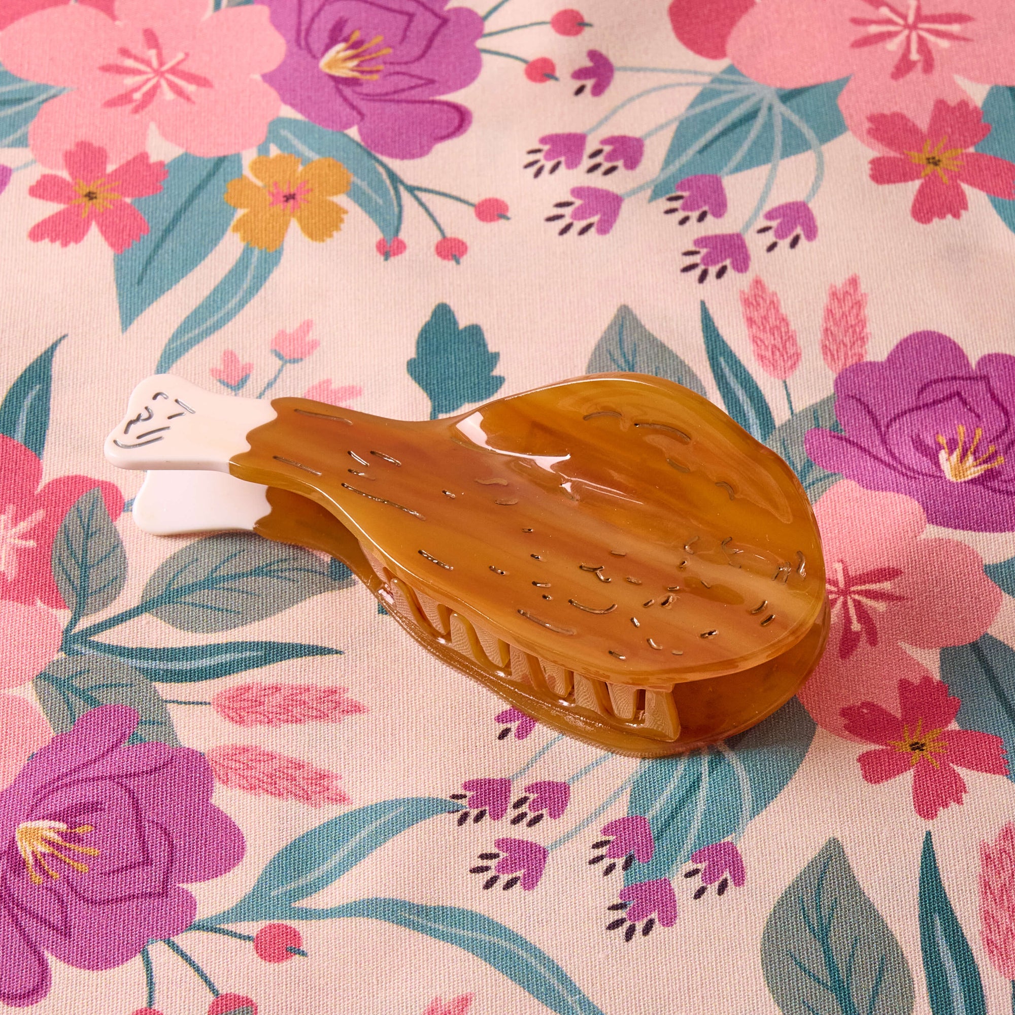 Large Drumstick Hair Claw Clip
