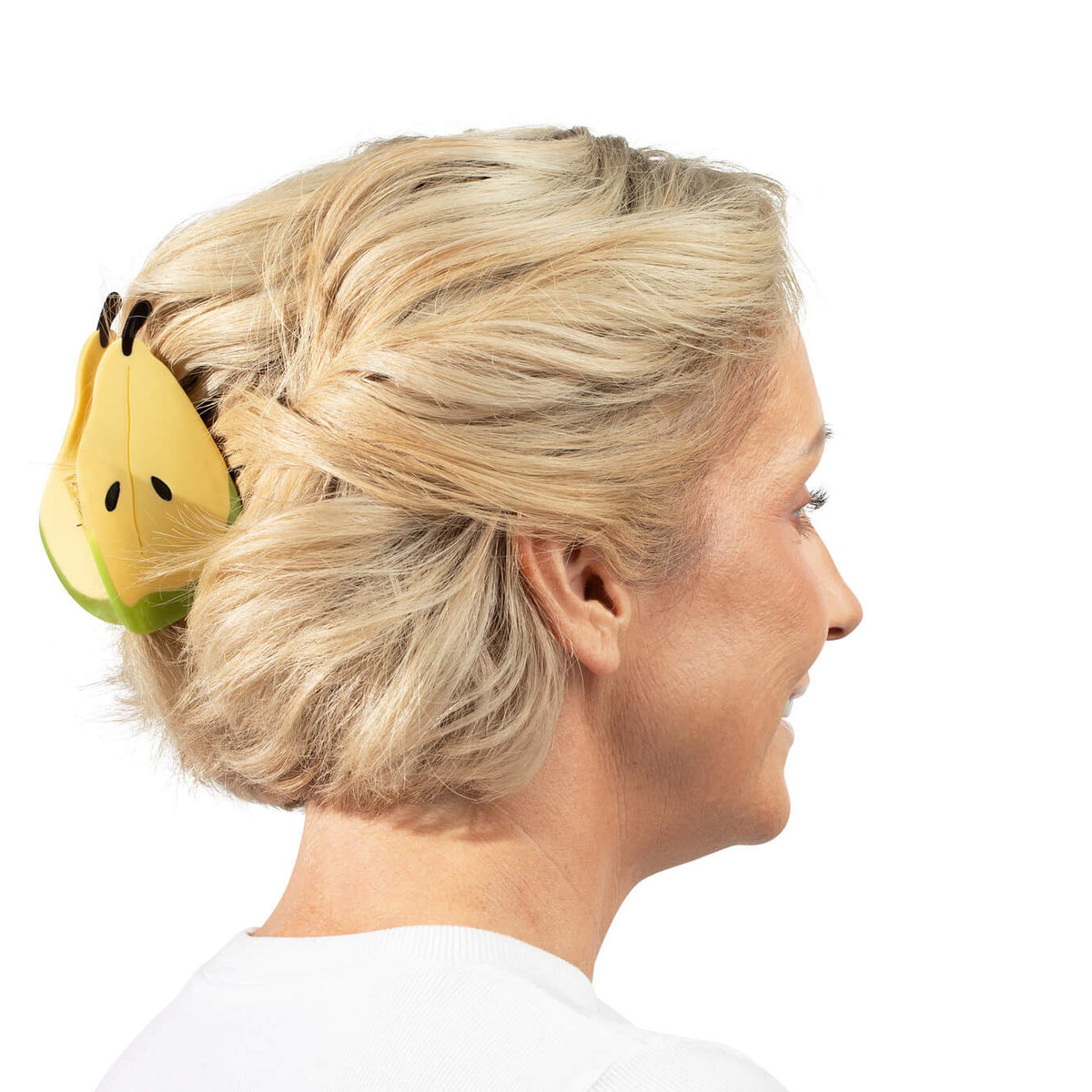 Large Pear Hair Claw Clip
