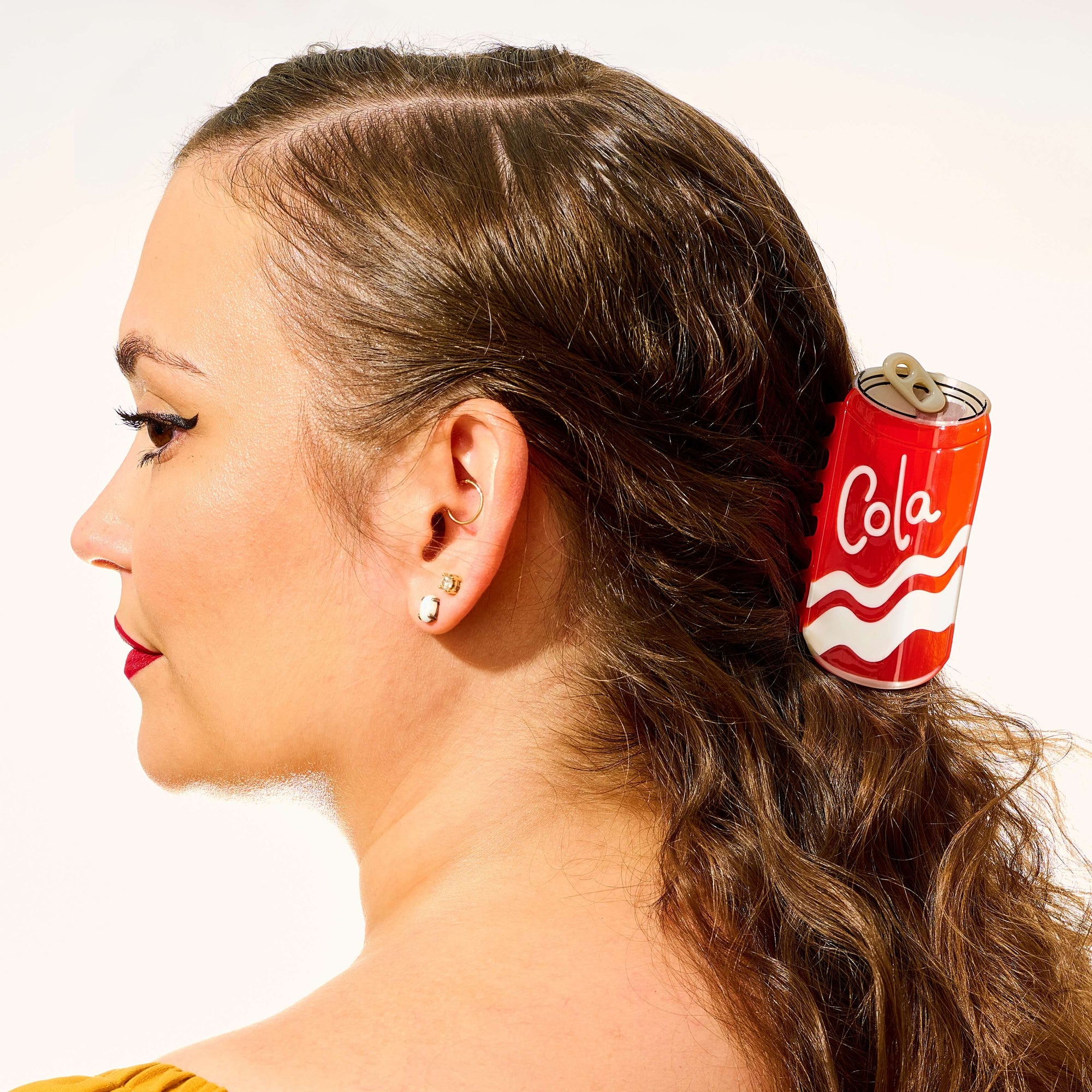 Large Cola Can Hair Claw Clip