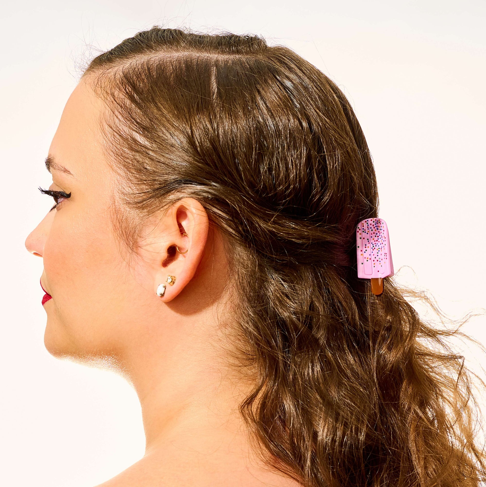 Mini Popsicle Hair Claw Clip