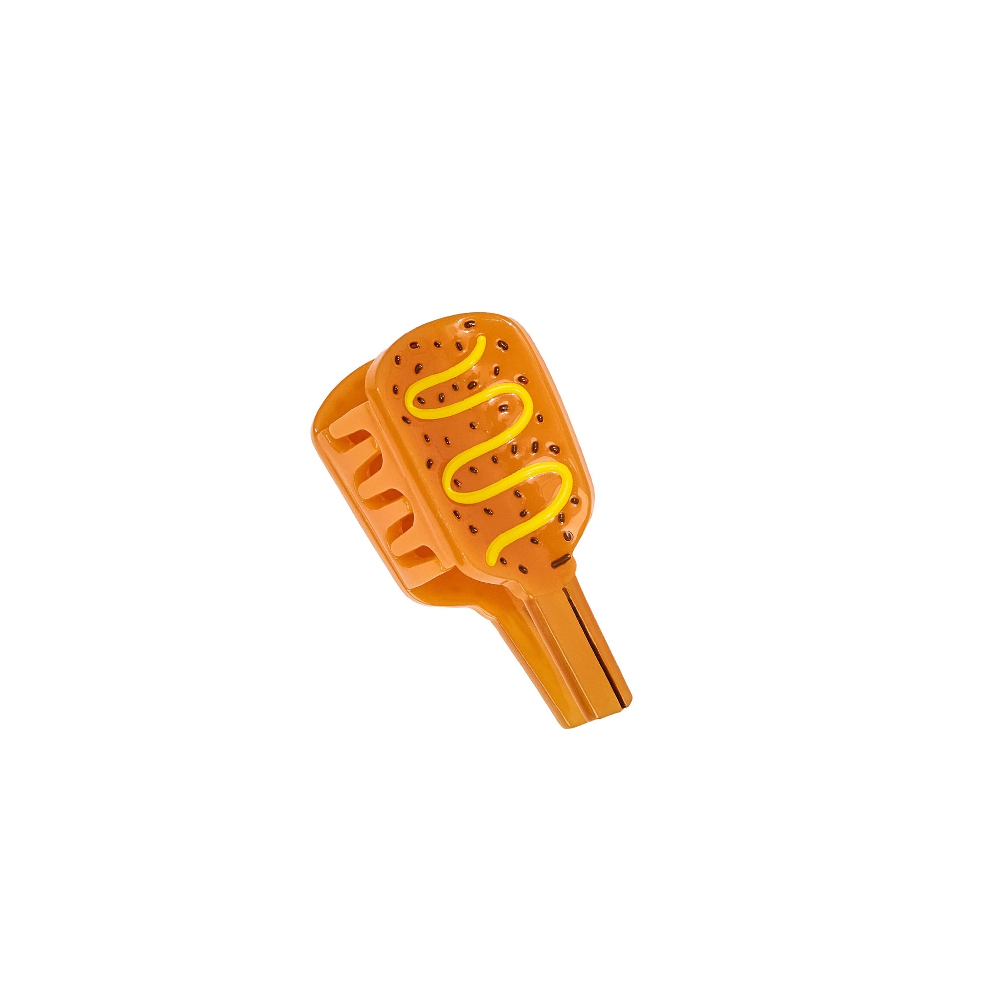 Mini Corn Dog Hair Claw Clip