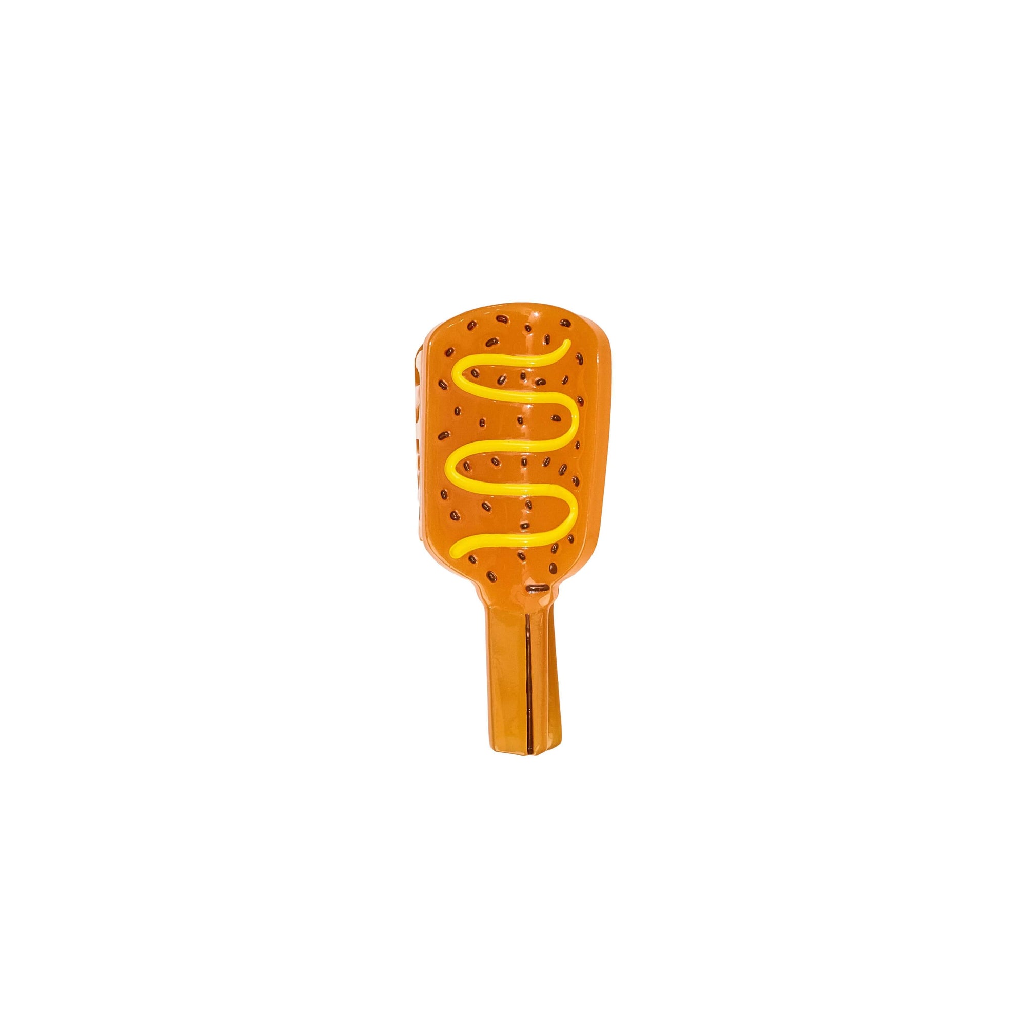 Mini Corn Dog Hair Claw Clip