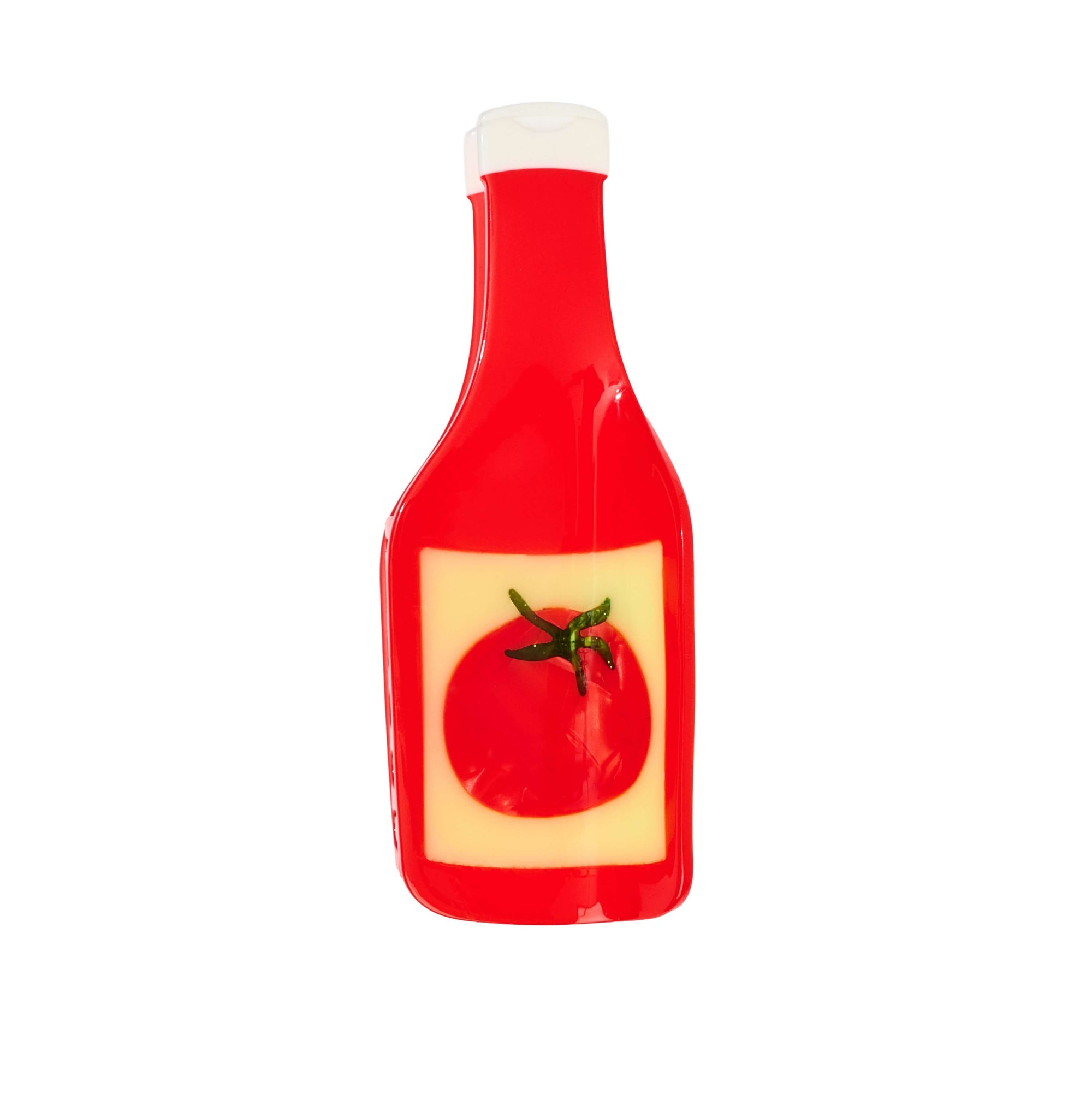 Large Ketchup Hair Claw Clip