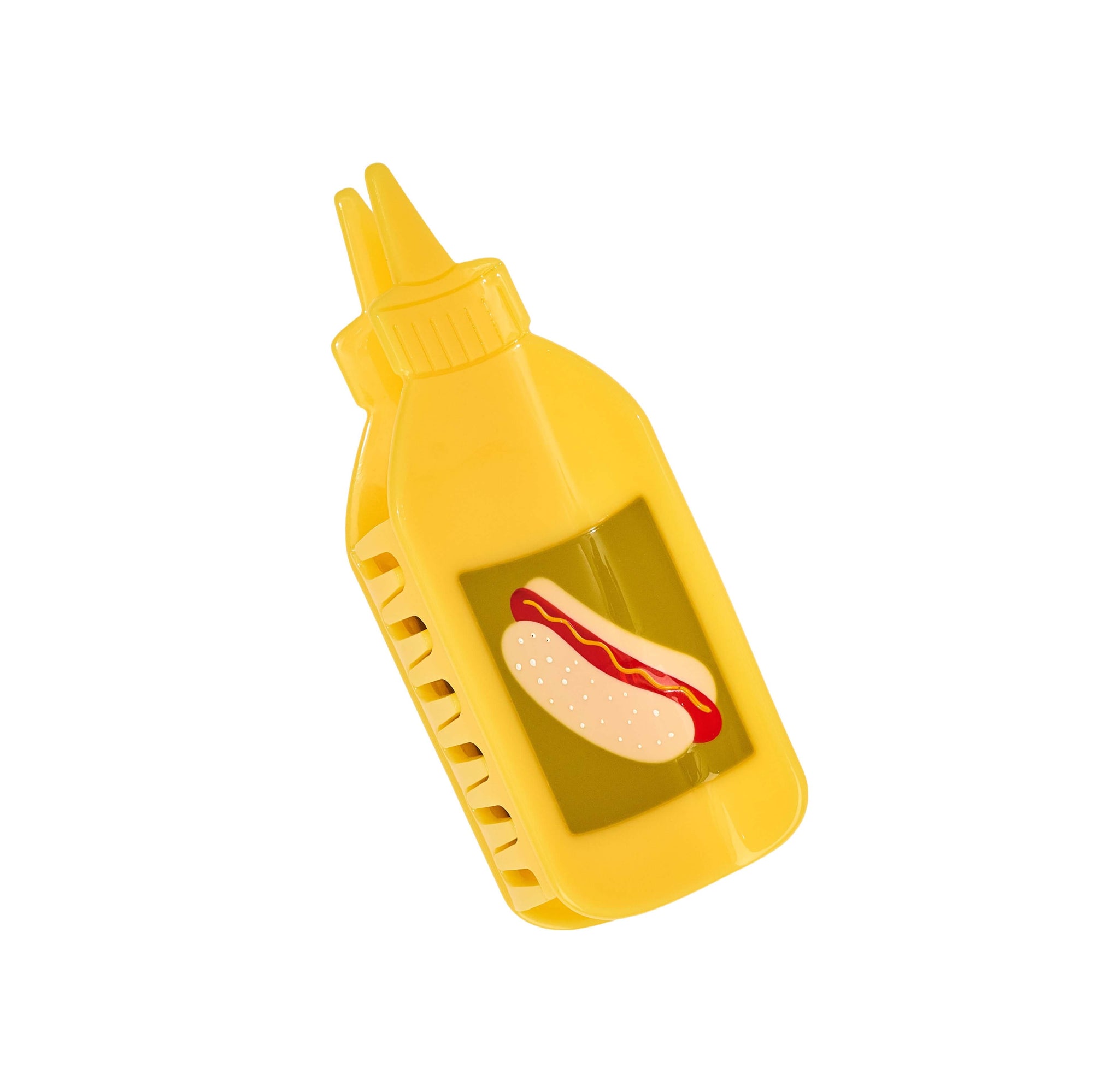 Large Mustard Hair Claw Clip