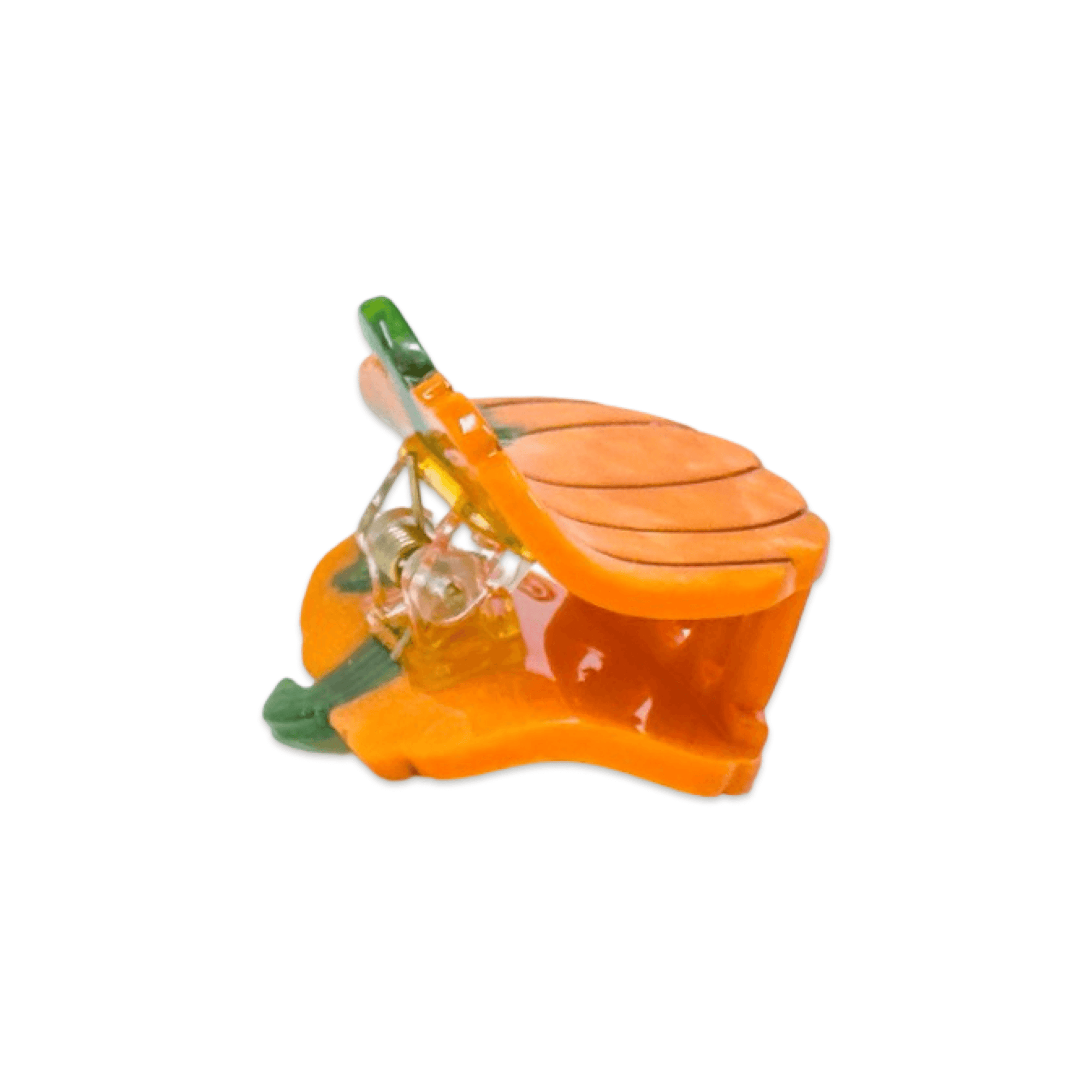 Mini Pumpkin Hair Claw Clip