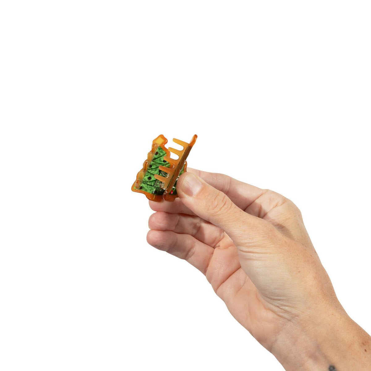 Mini Christmas Tree Holiday Cookie Hair Claw Clip