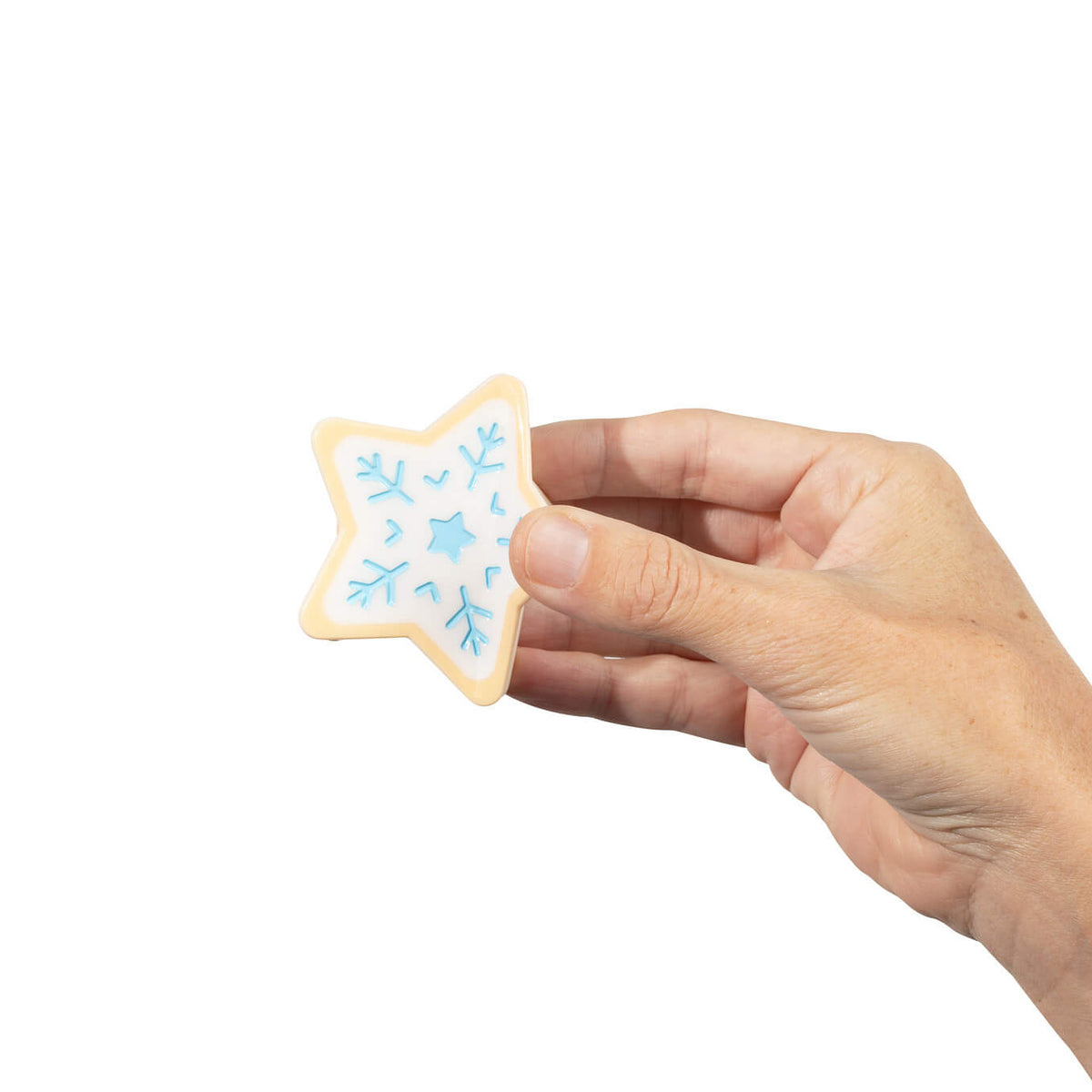 Midi Star Cookie Holiday Cookie Hair Claw Clip