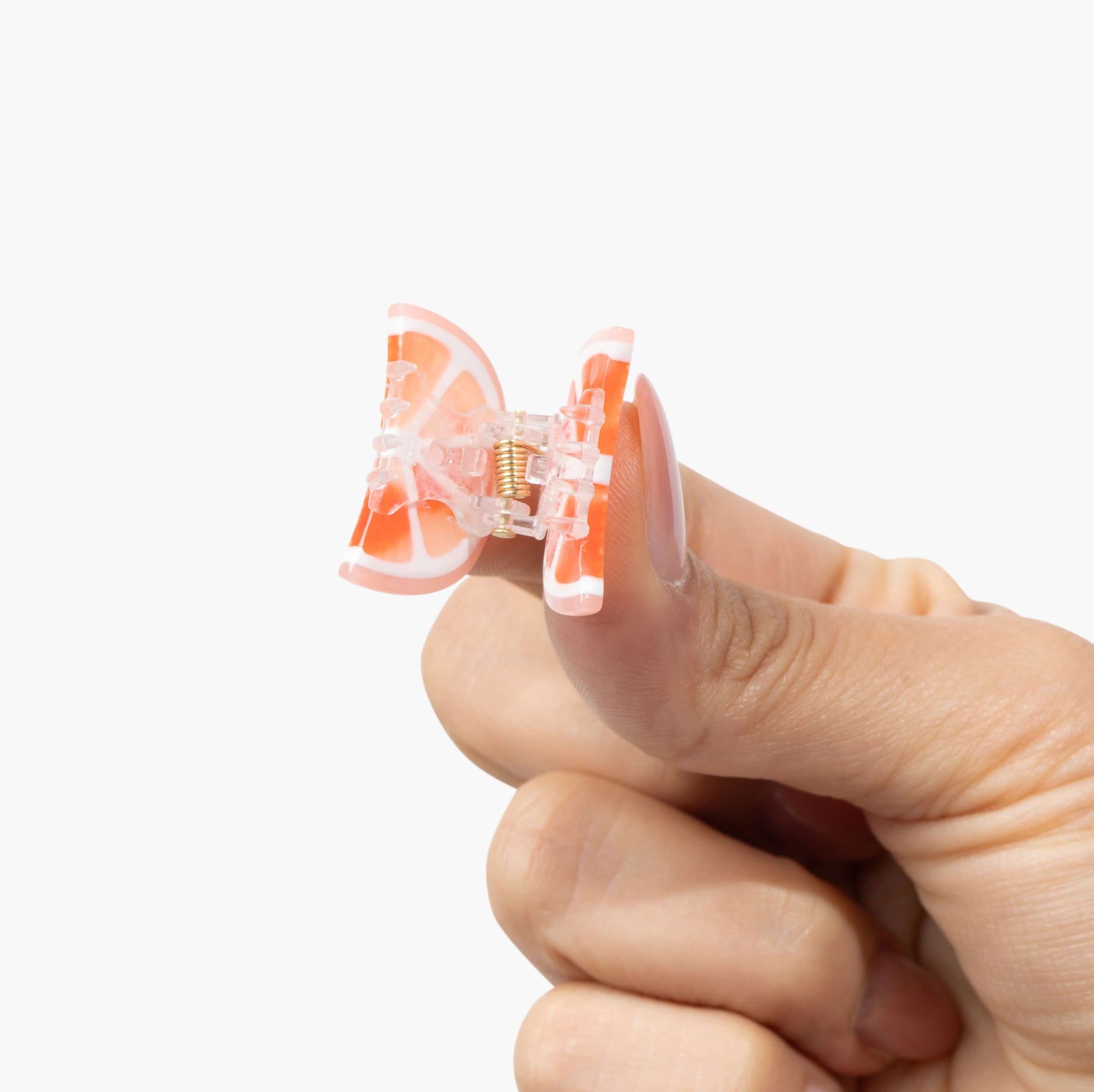 Micro Sunshine Citrus Hair Claw Clip Set