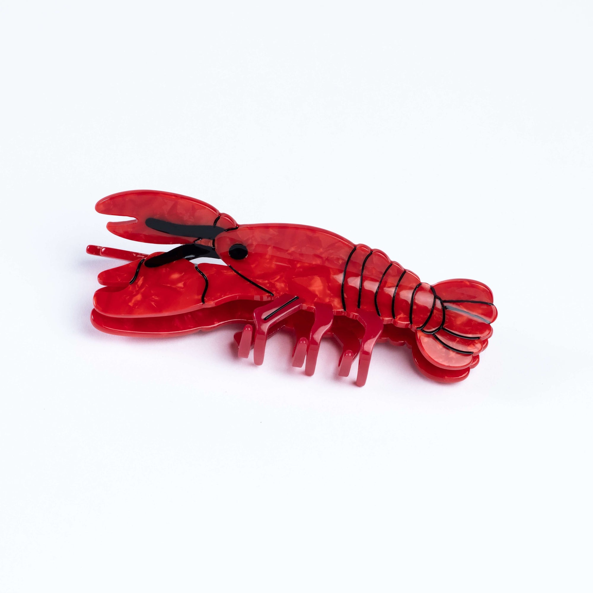 Large Lobster Hair Claw Clip