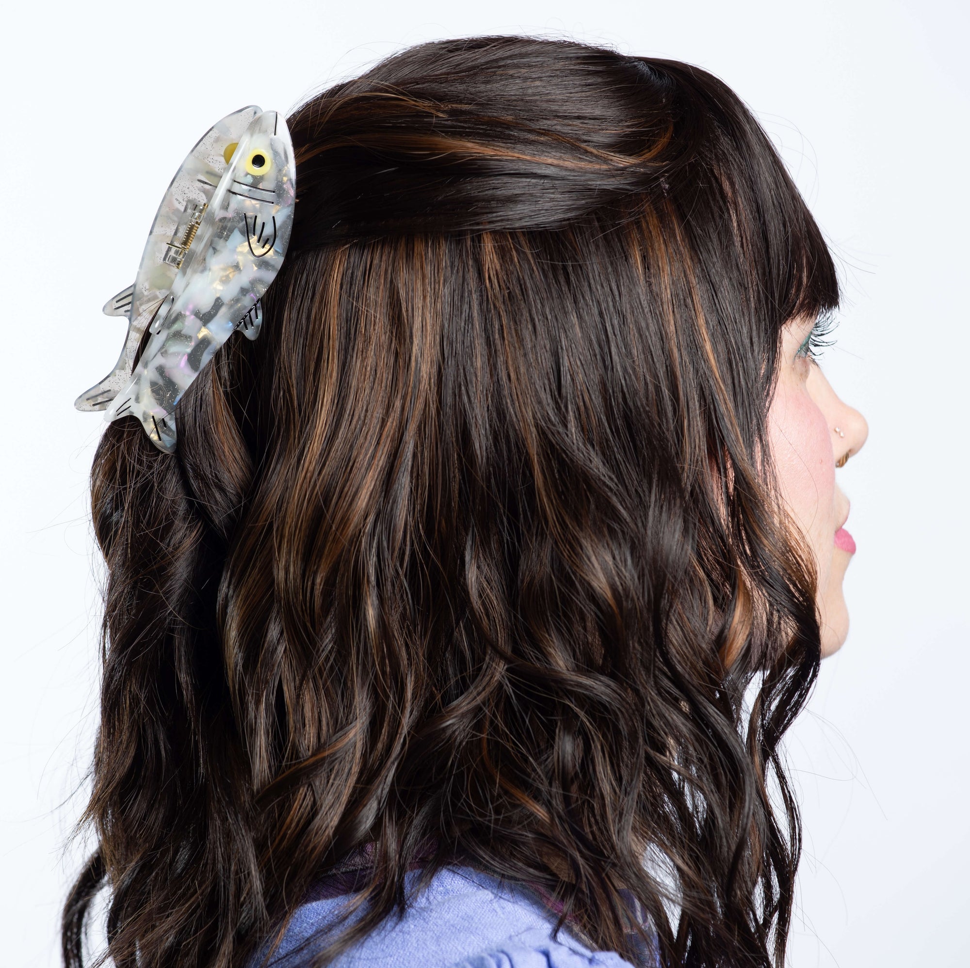 Large Sardine Hair Claw Clip
