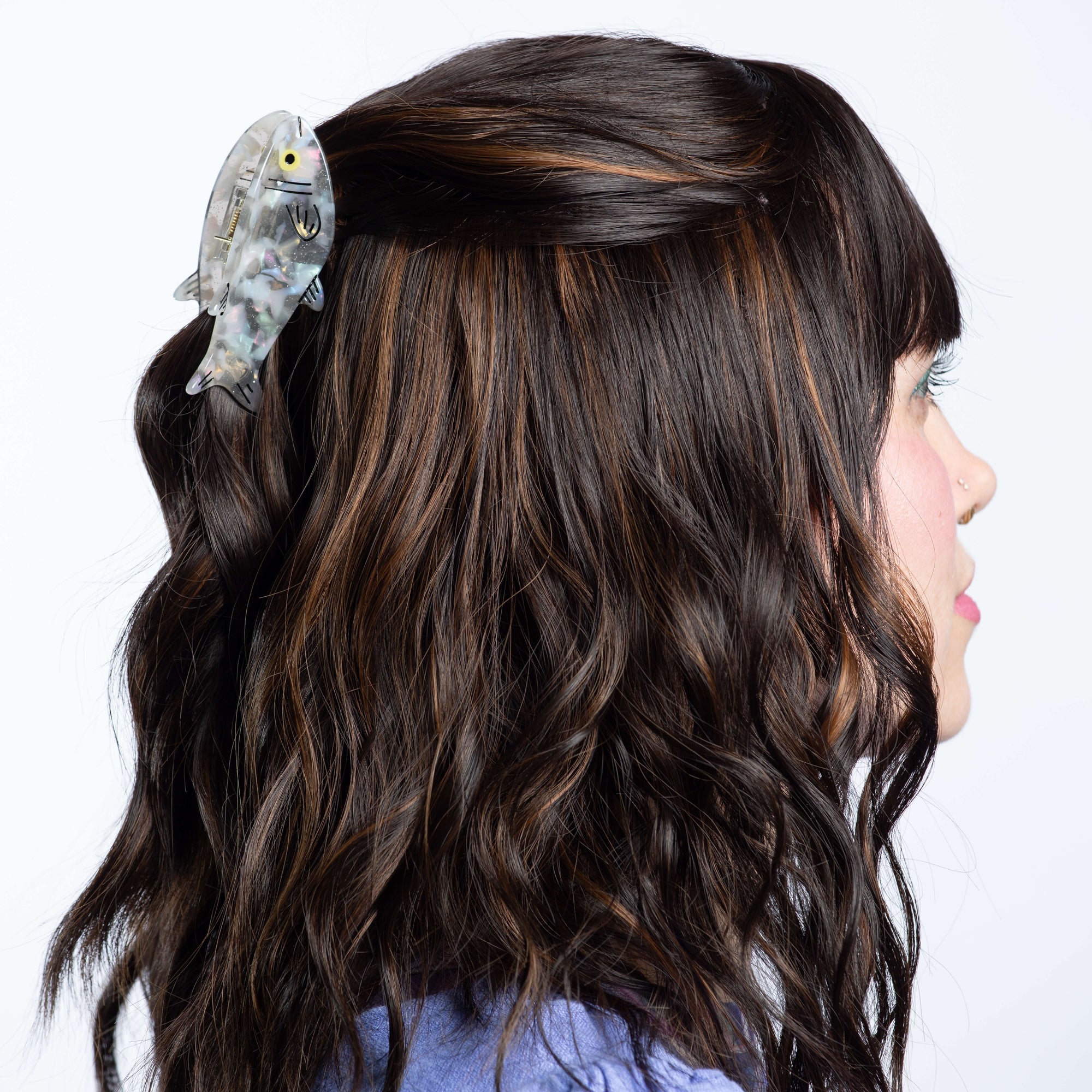 Midi Sardine Hair Claw Clip