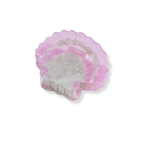 Large Scallop Shell Hair Claw Clip