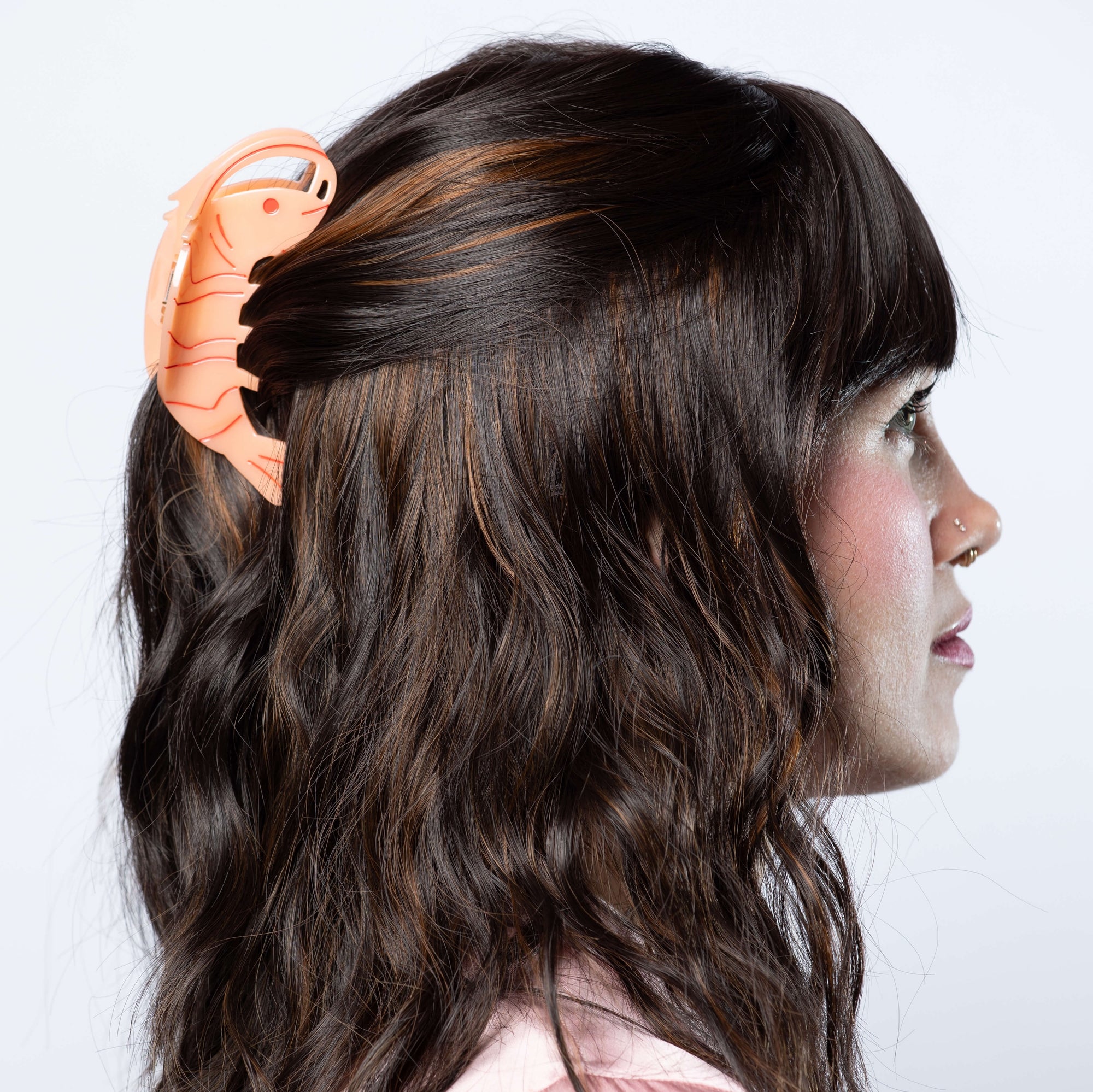 Large Shrimp Hair Claw Clip