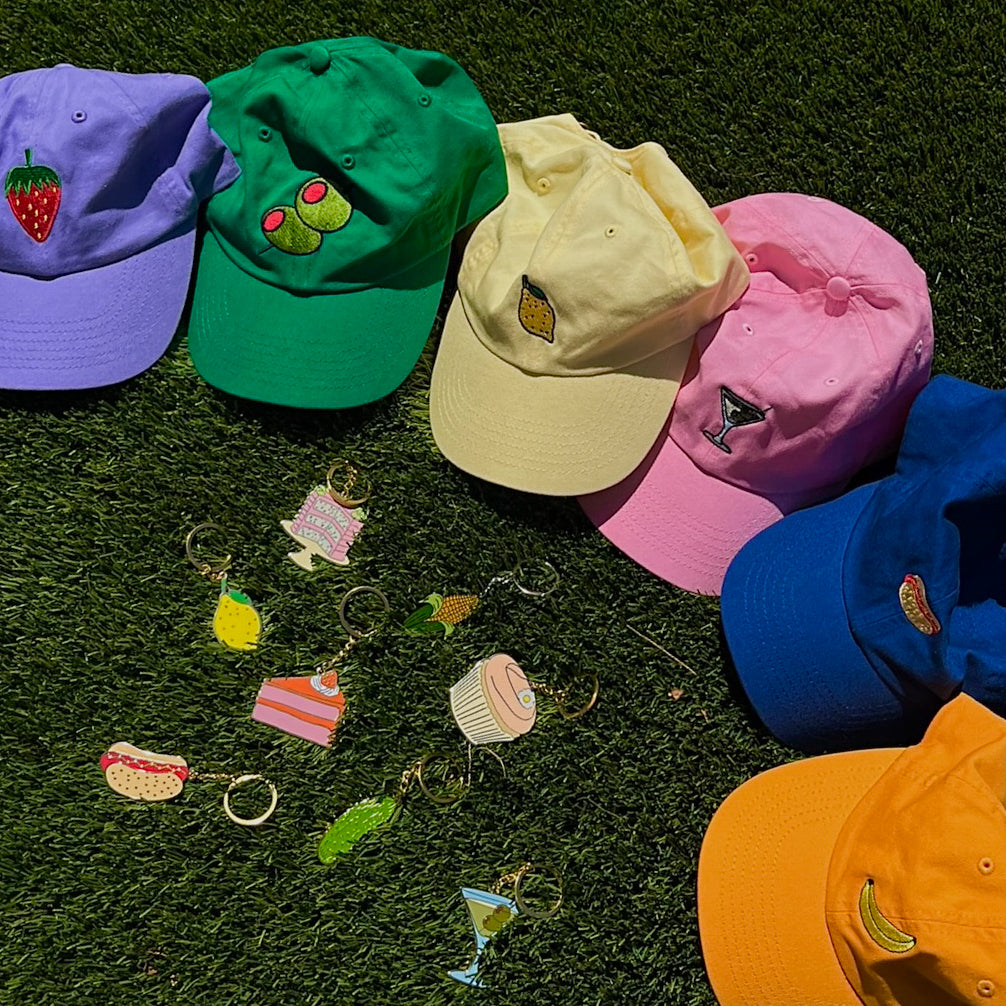 Strawberry Embroidered Hat