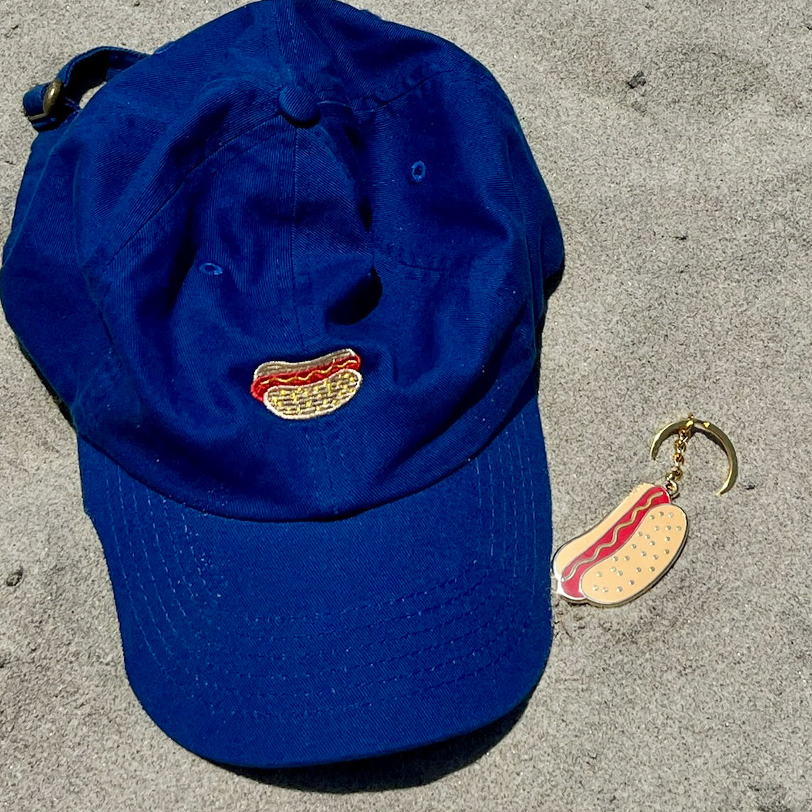 Hot Dog Embroidered Hat