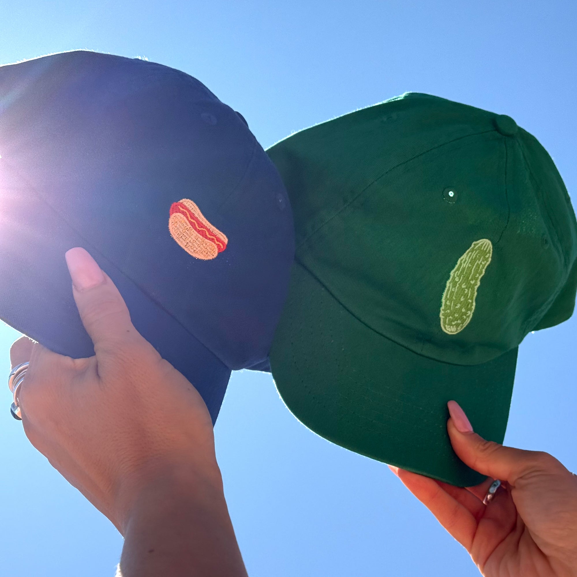 Pickle Embroidered Hat