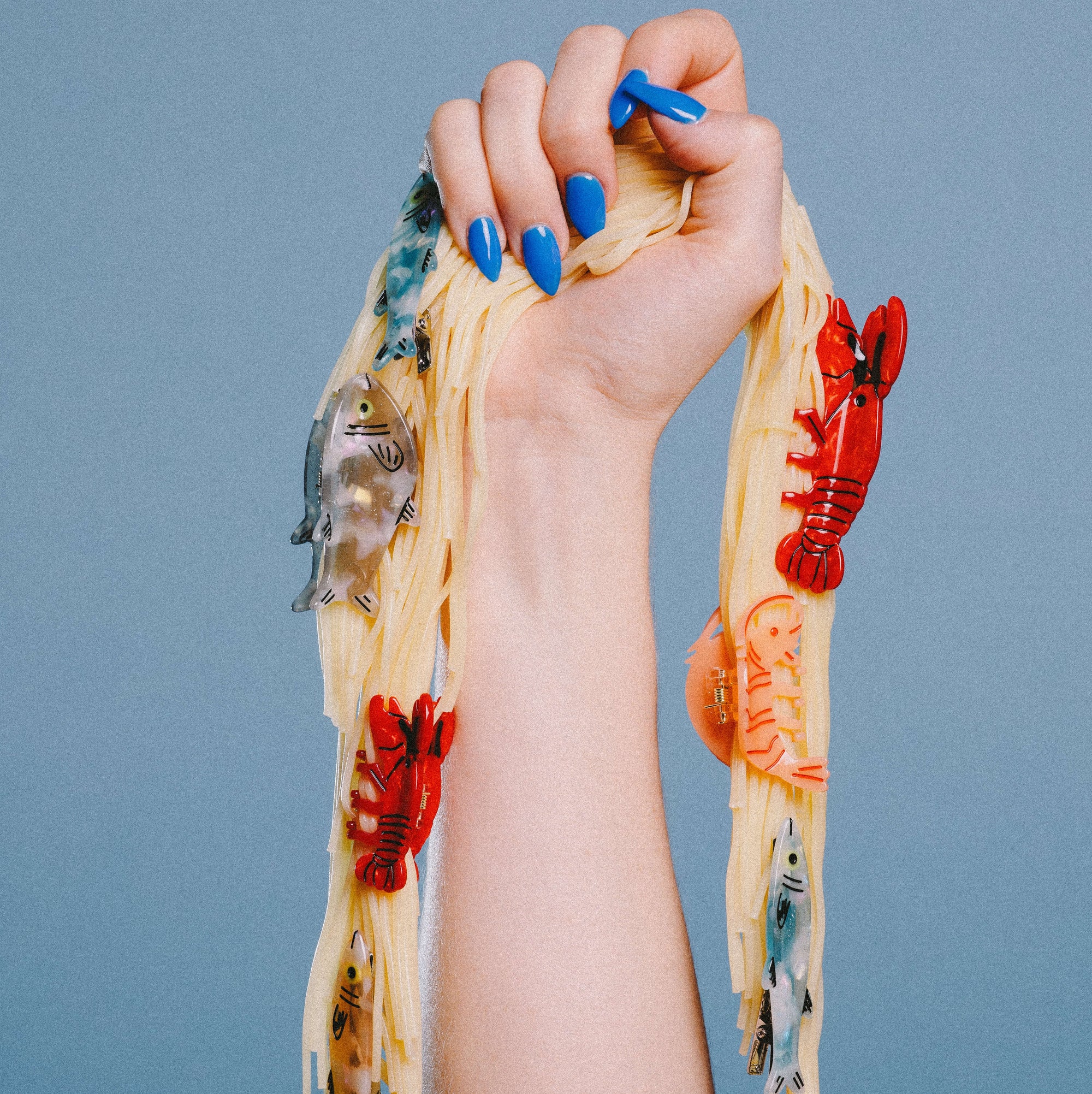 Large Lobster Hair Claw Clip