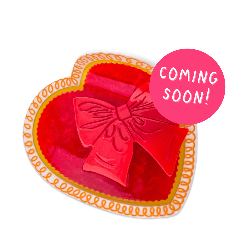 Large Box of Chocolates Hair Claw Clip