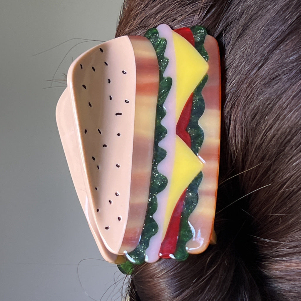 Deli Sandwich Hair Claw Accessories Jenny Lemons 