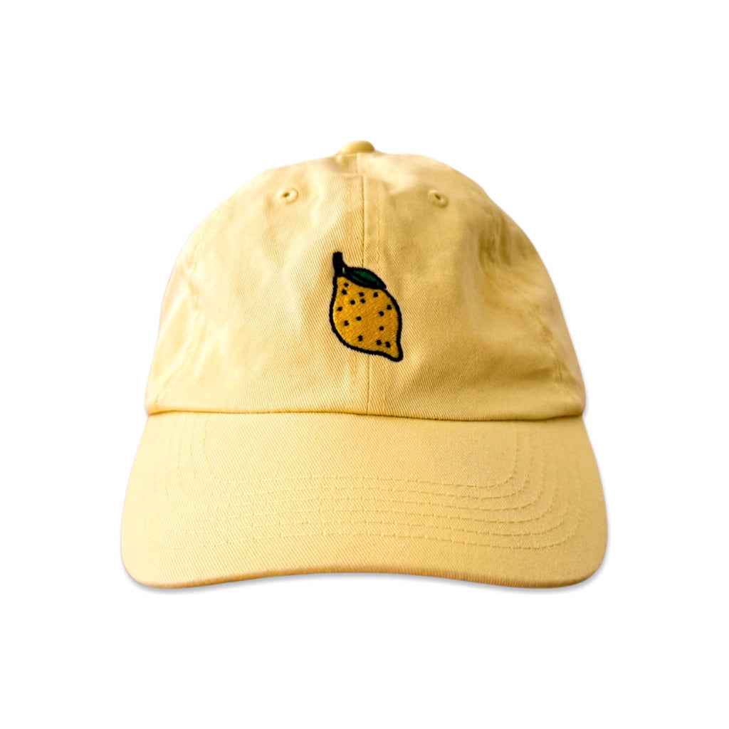 Embroidered Lemon Hat Accessories Jenny Lemons 