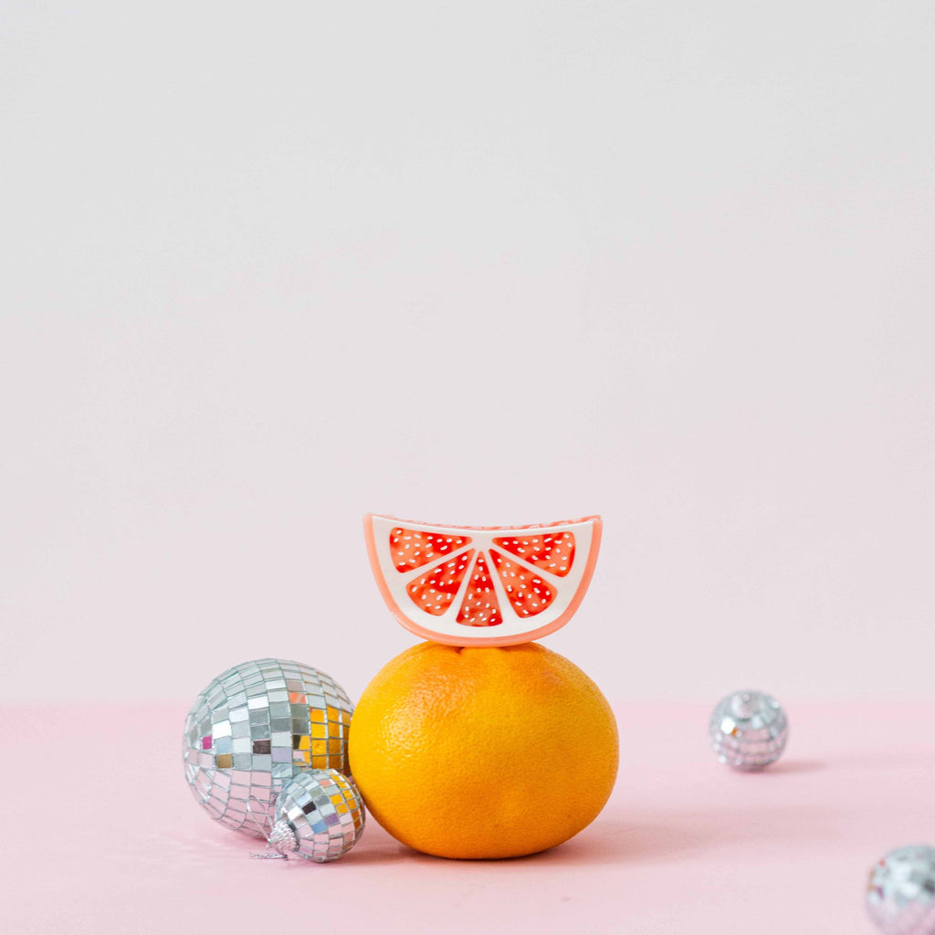 Grapefruit Slice Hair Claw Accessories Jenny Lemons 