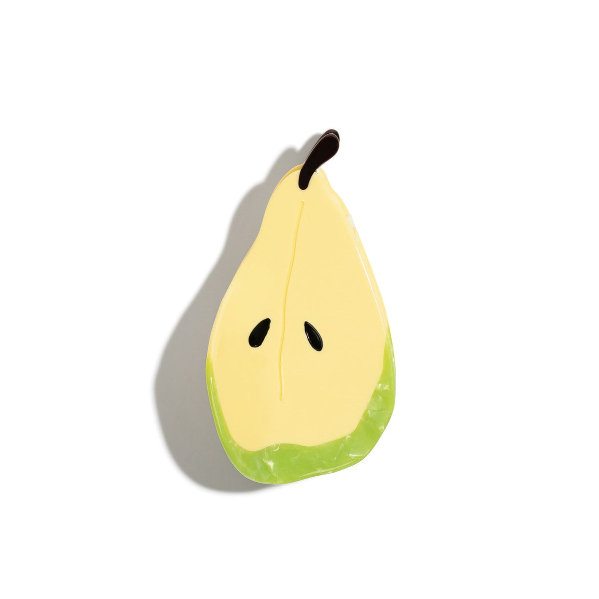 Large Pear Hair Claw Clip