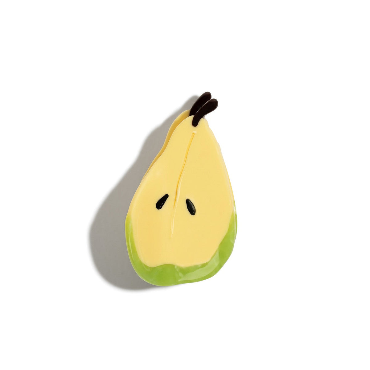 Mini Pear Hair Claw Clip