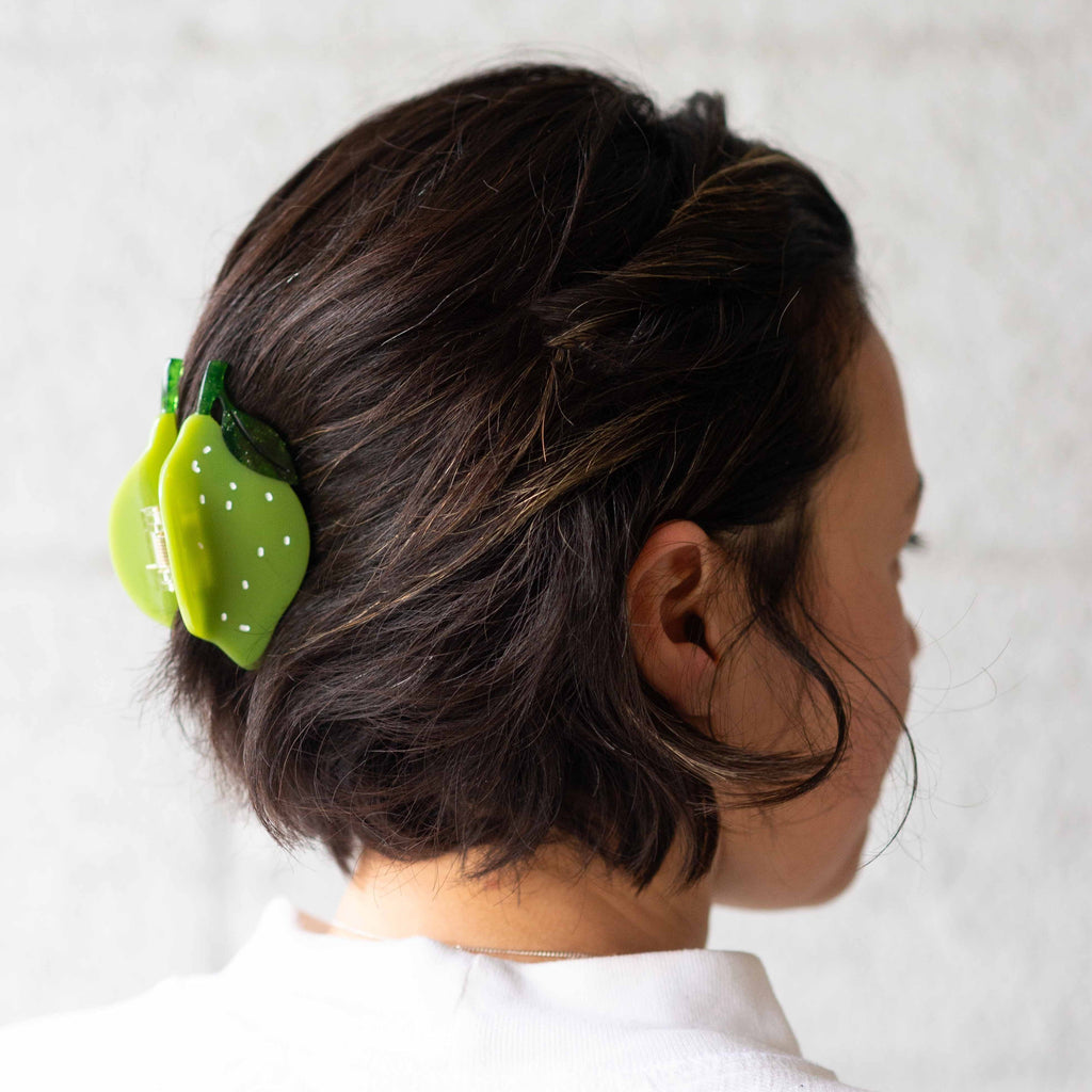 Midi Lime Hair Claw Accessories Jenny Lemons 
