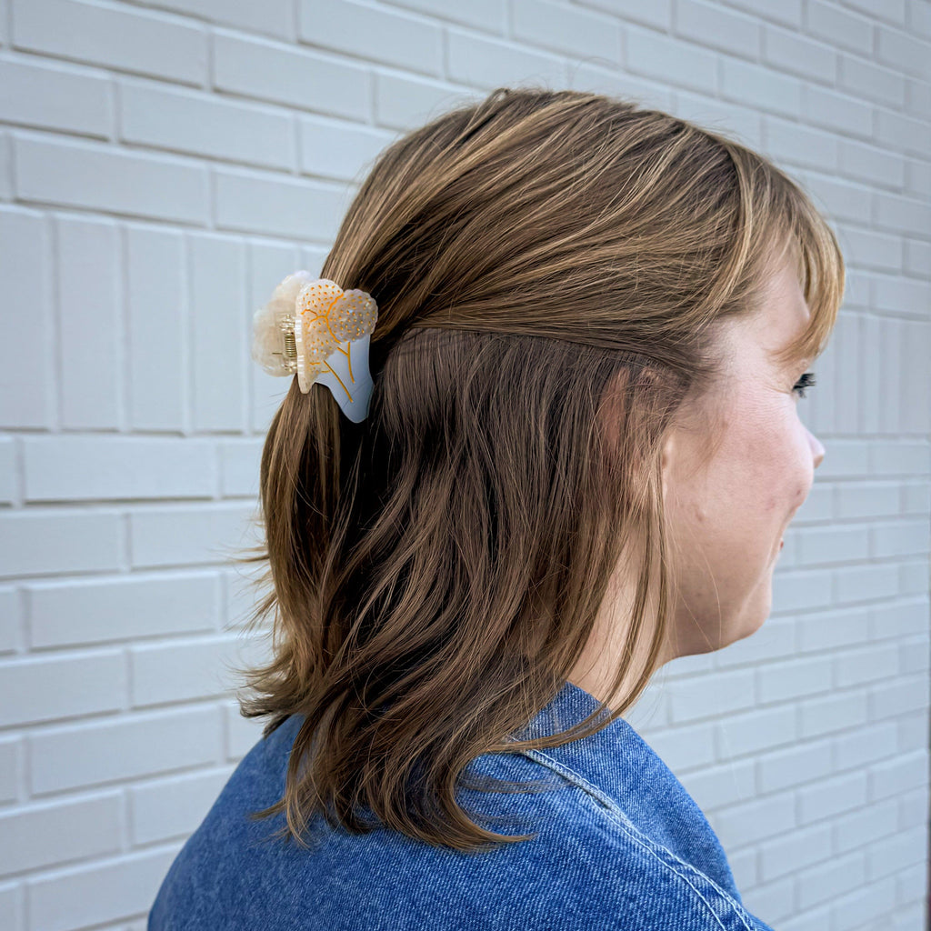 Mini Cauliflower Hair Claw Accessories Jenny Lemons 