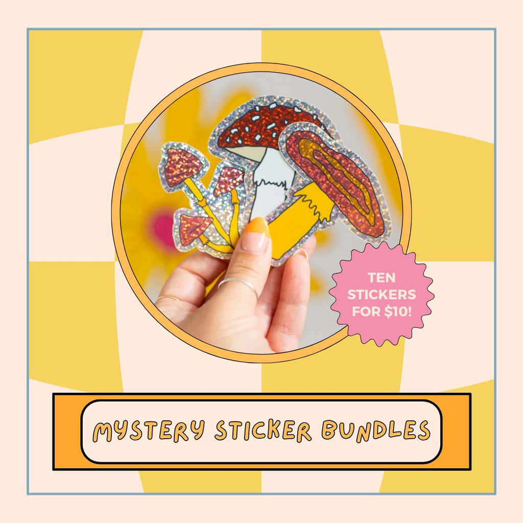 Mystery Sticker Bundle Stationery/Stickers/Cards Jenny Lemons 