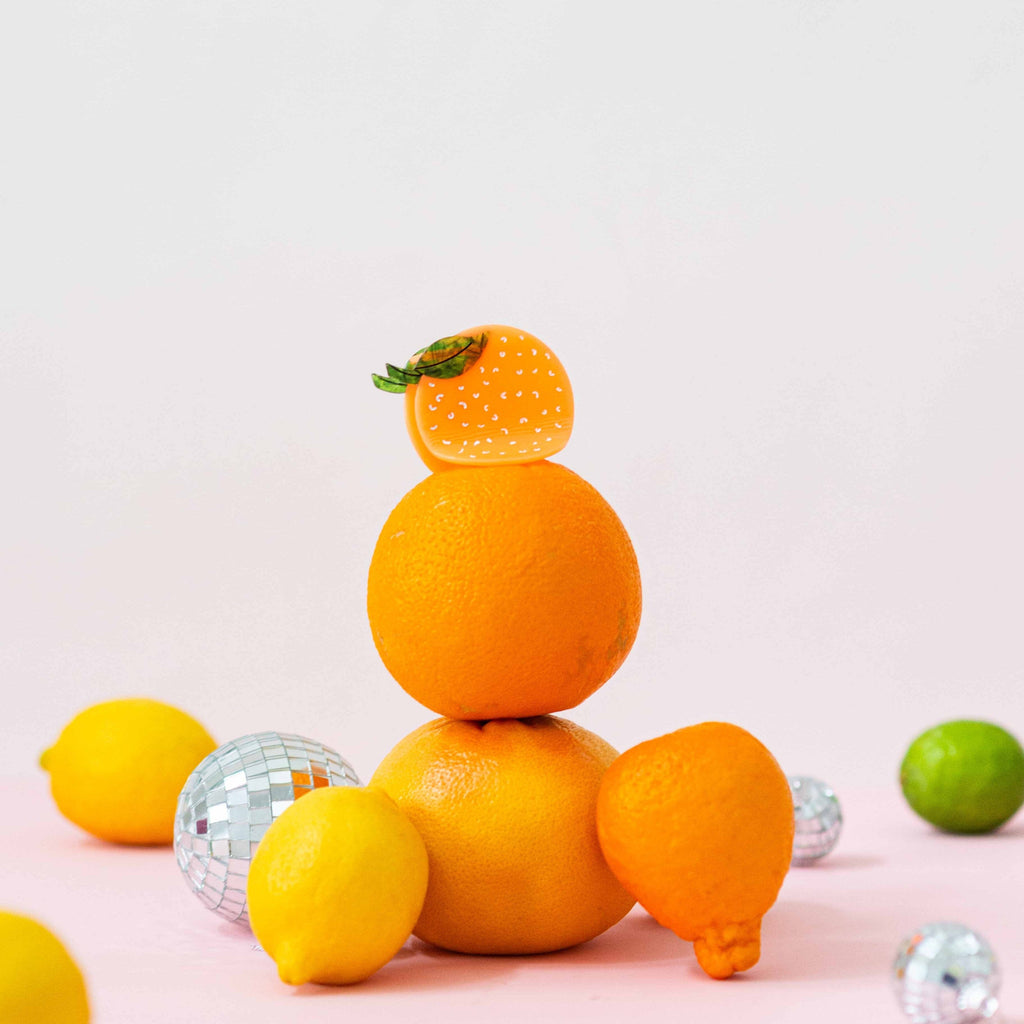 Orange Hair Claw Accessories Jenny Lemons 