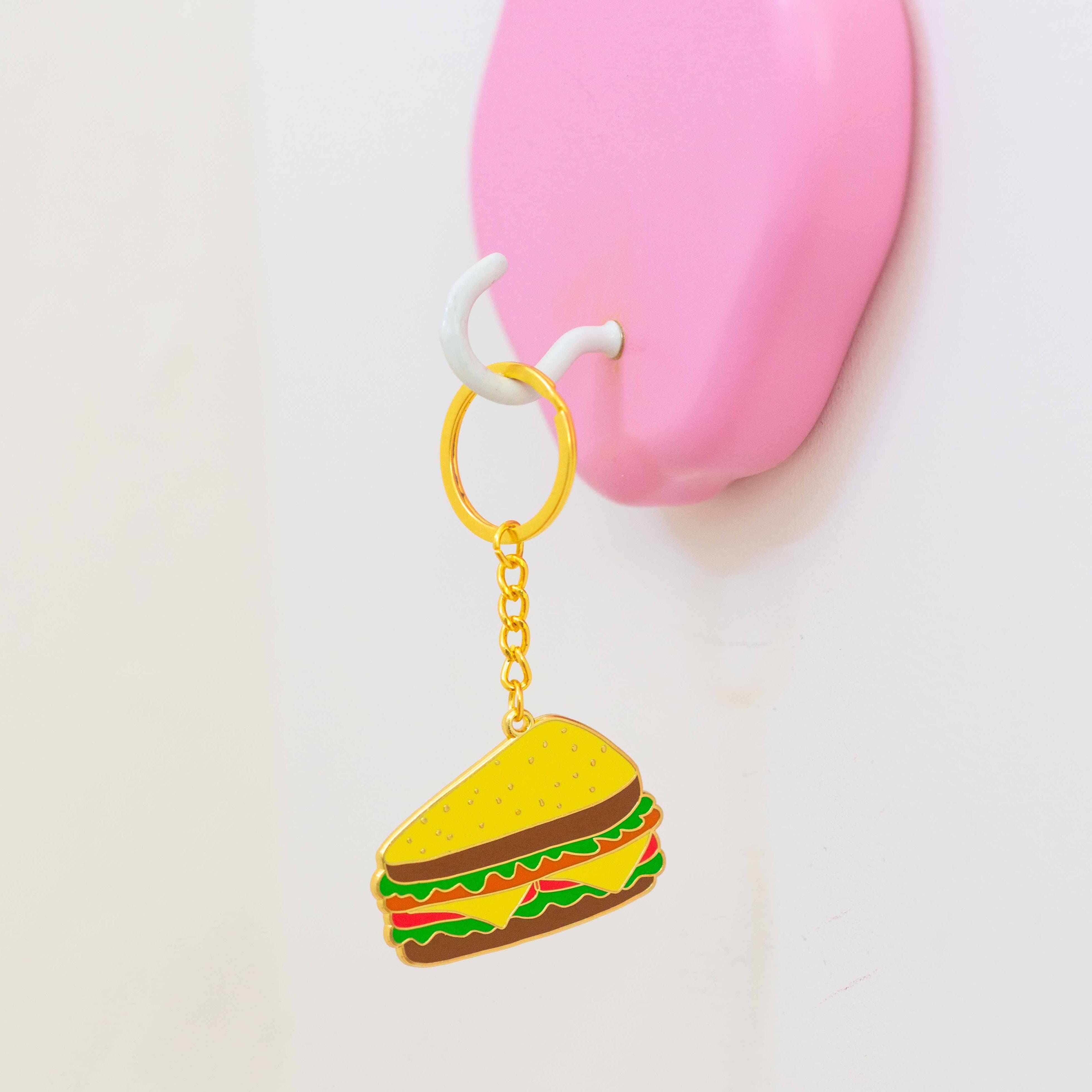 Deli Sandwich Enamel Keychain – Jenny Lemons