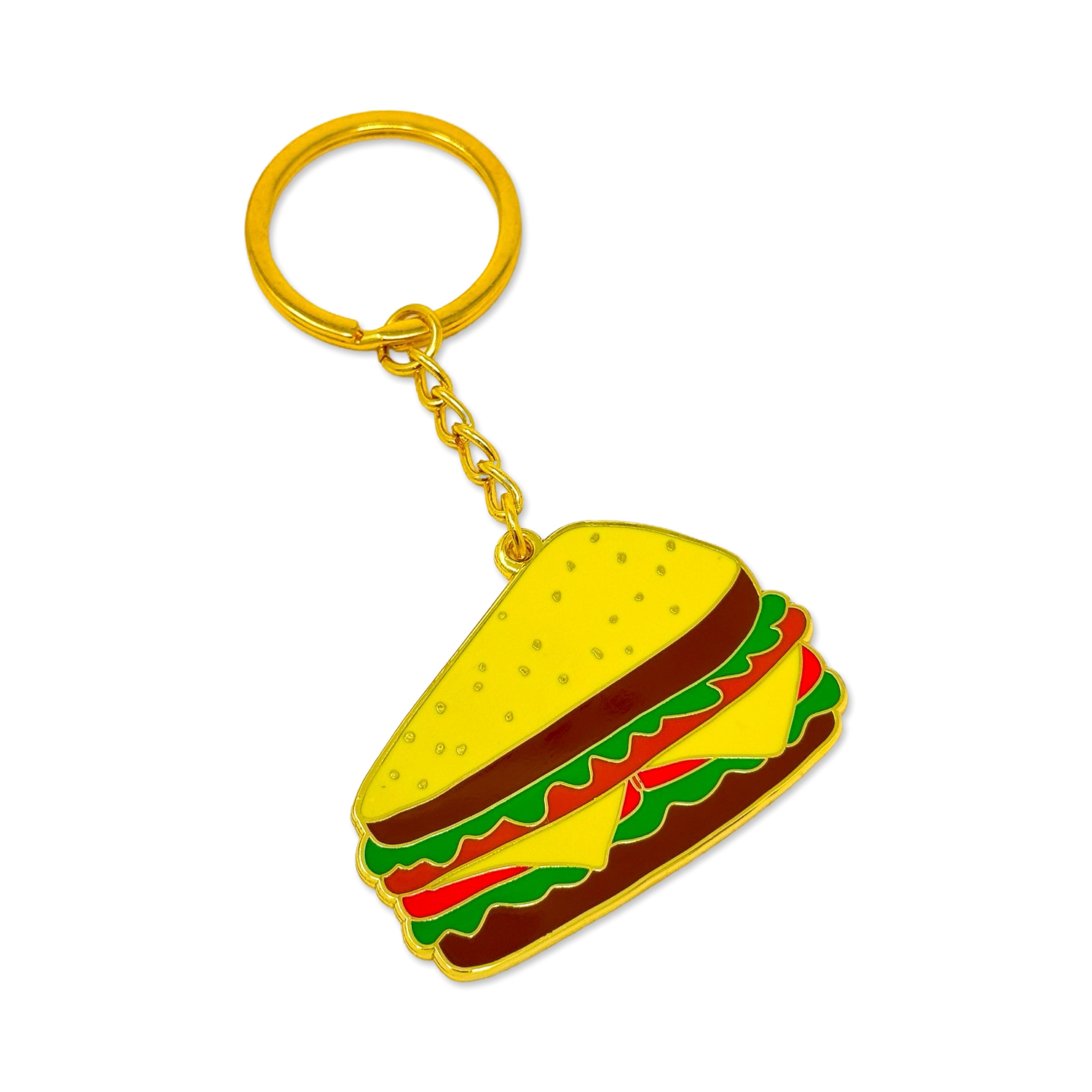 Deli Sandwich Enamel Keychain – Jenny Lemons