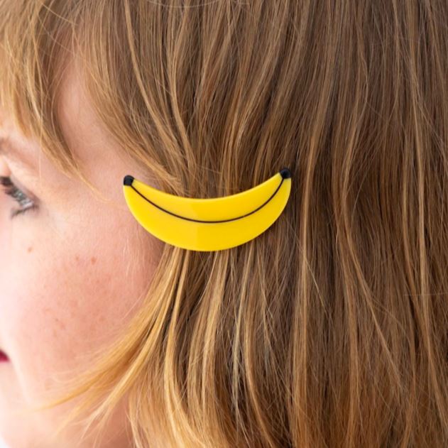 Banana Bunch Hair Claw – Jenny Lemons