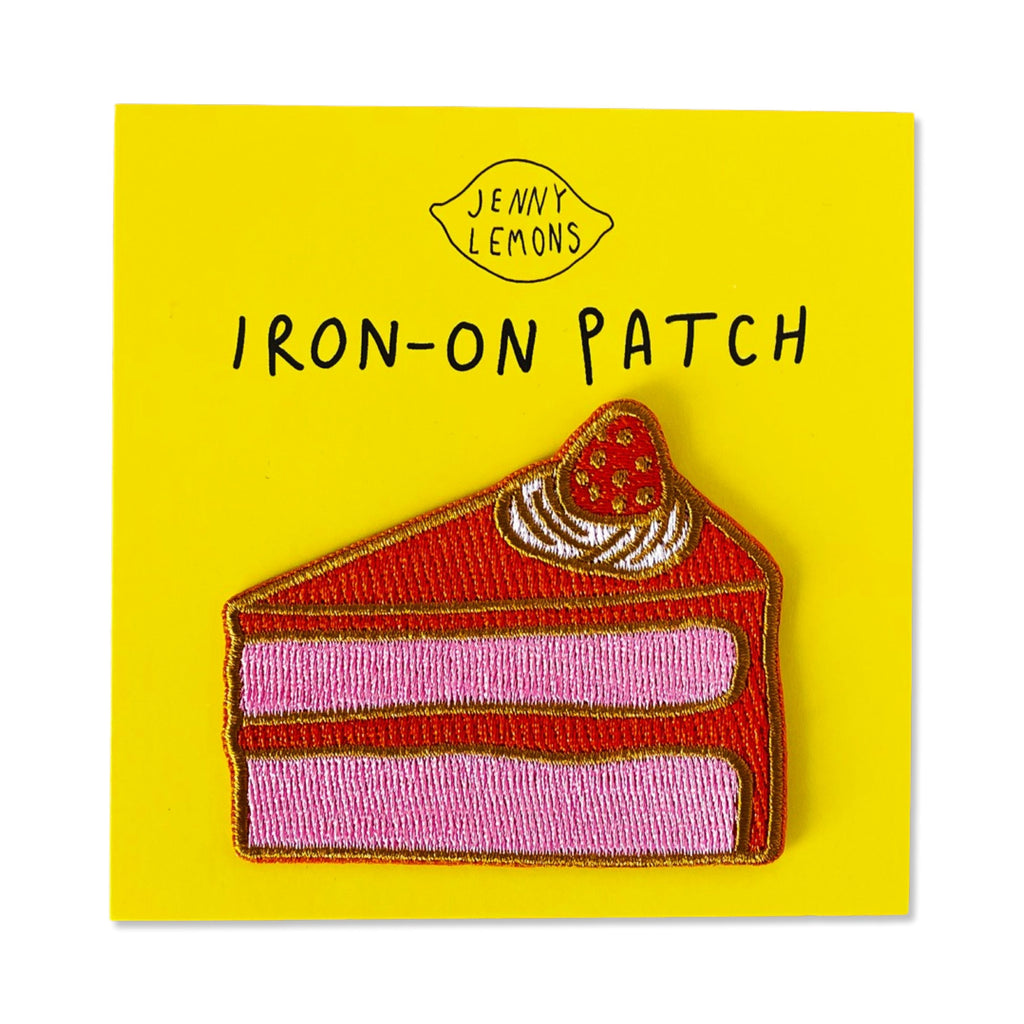 Cake Slice Iron-On Patch Accessories Jenny Lemons 