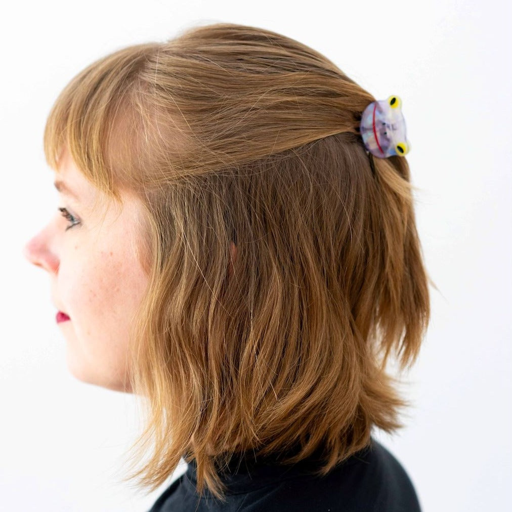 Mini Lilac Froggy Hair Claw Accessories Jenny Lemons 