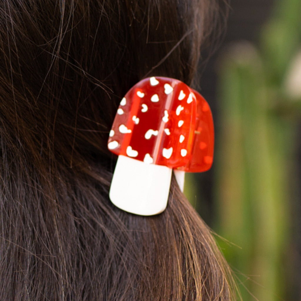 Mini Mushroom Hair Claw Accessories Jenny Lemons 