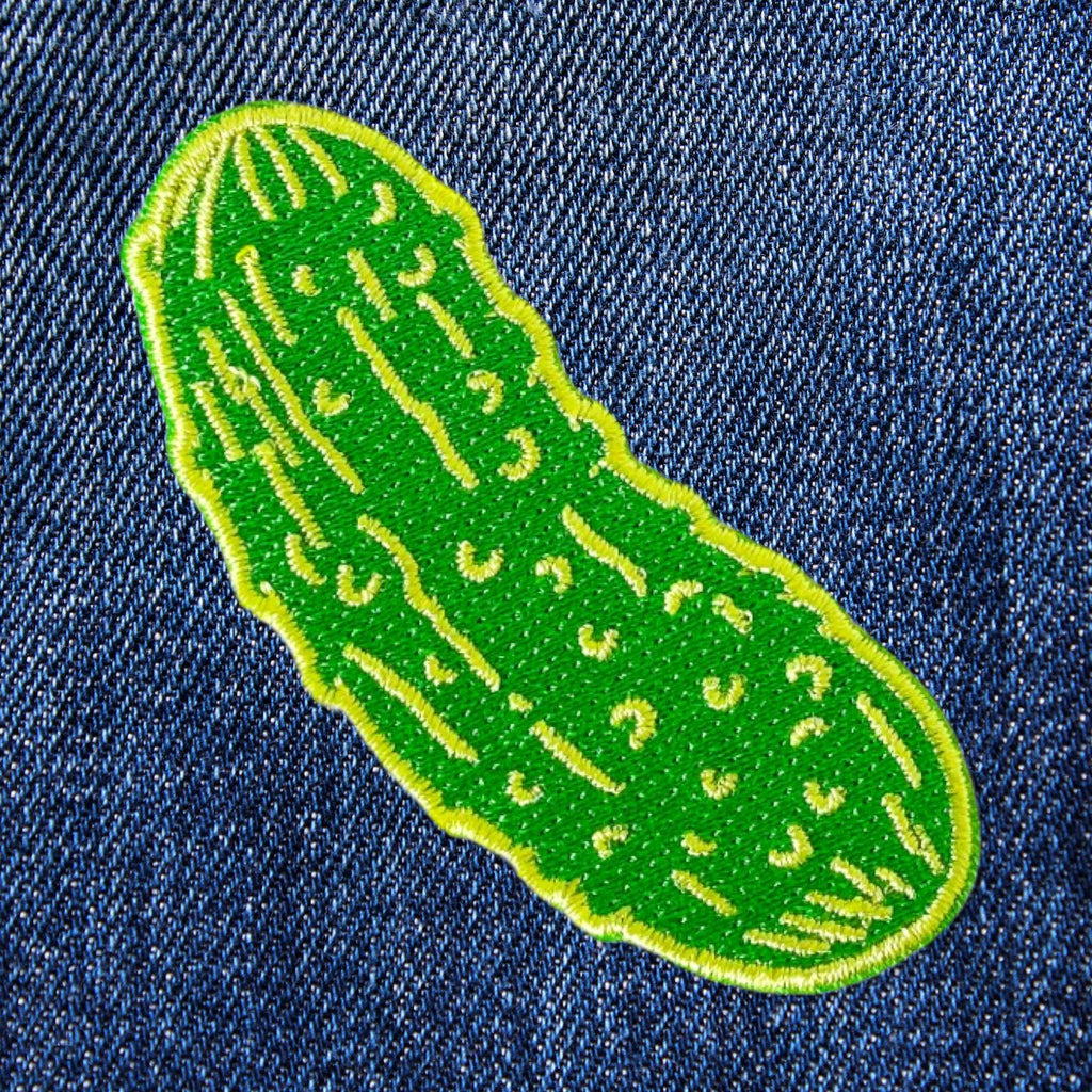 Pickle Iron-On Patch Accessories Jenny Lemons 