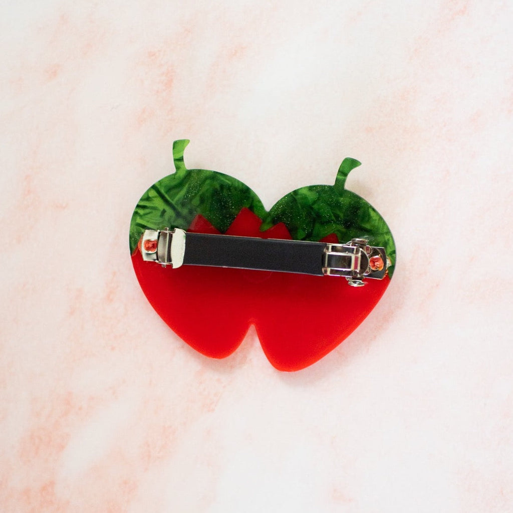 *PREORDER* Strawberry French Barrette Accessories Jenny Lemons 
