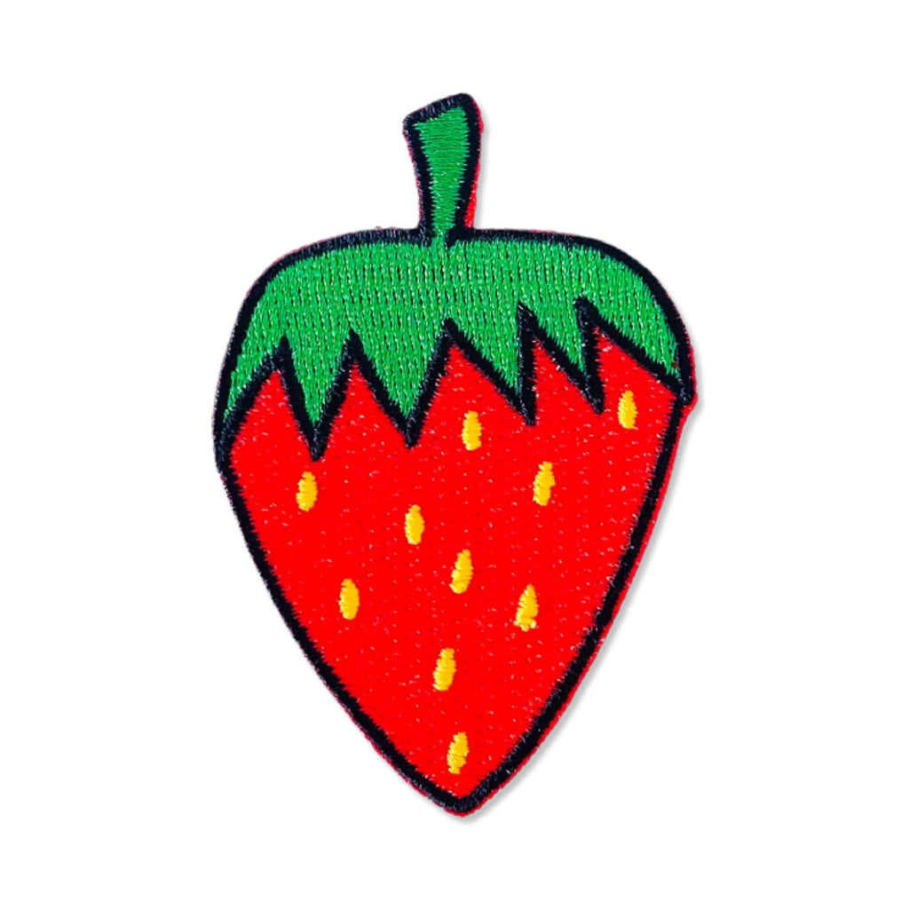 Strawberry Iron-On Patch Accessories Jenny Lemons 